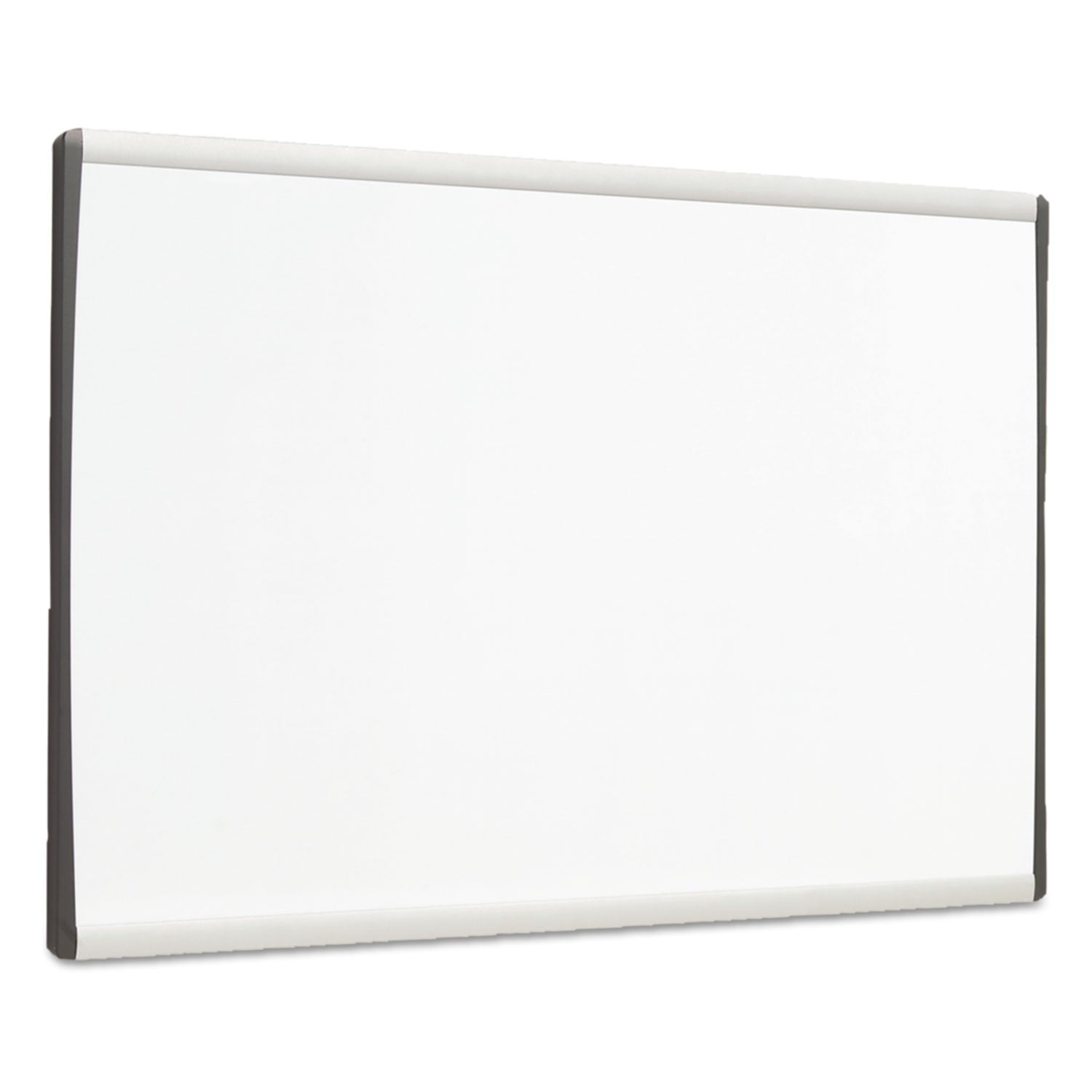Quartet® ARC Frame Cubicle Board, Magnetic Dry Erase, 14" x 11", White Surface, Satin Aluminum Frame