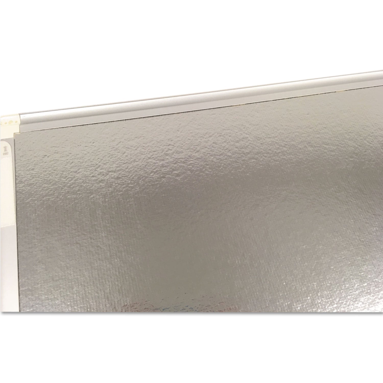 MasterVision® Gridded Magnetic Steel Dry Erase Project Planning Board, 1" x 2" Cells, 36" x 24", White Surface, Satin Aluminum Frame