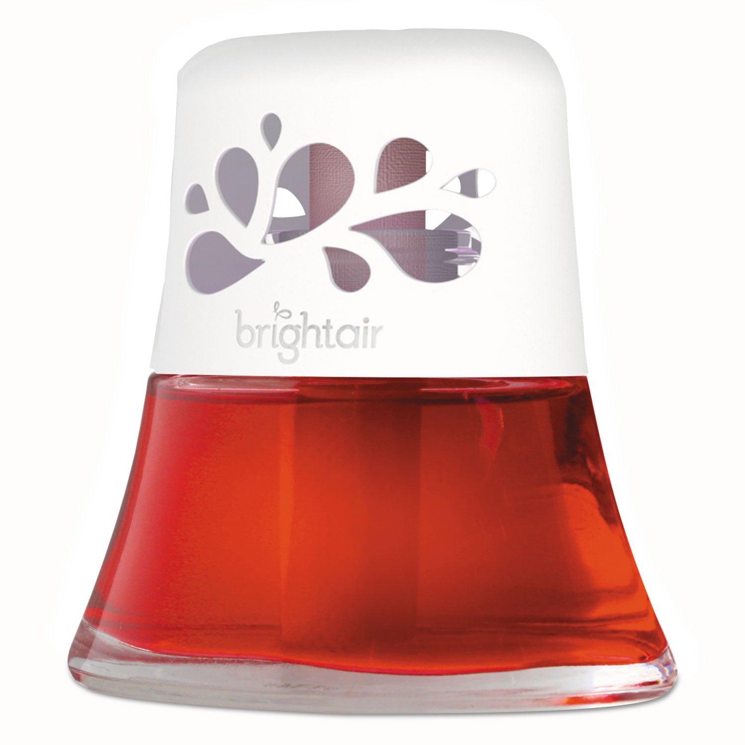 BRIGHT Air® Scented Oil Air Freshener, Macintosh Apple And Cinnamon, Red, 2.5 Oz