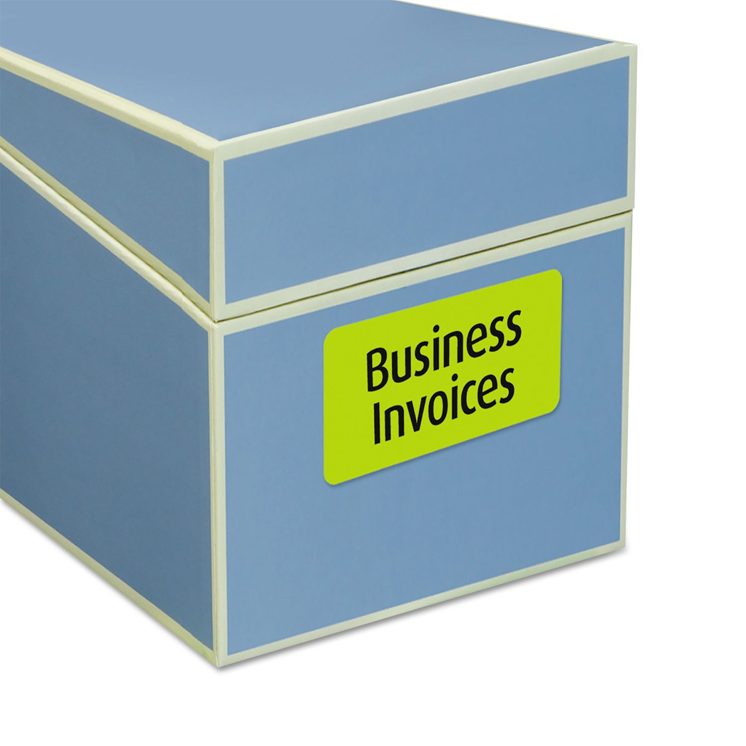 Avery® High-Vis Removable Laser/inkjet Id Labels, 2 X 4, Asst. Neon, 120/pack