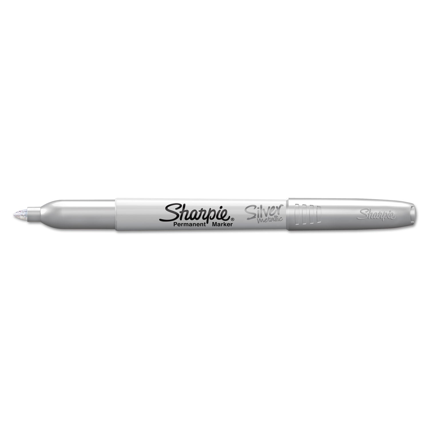 Sharpie® Metallic Fine Point Permanent Markers, Fine Bullet Tip, Gold-Silver-Bronze, 6/pack