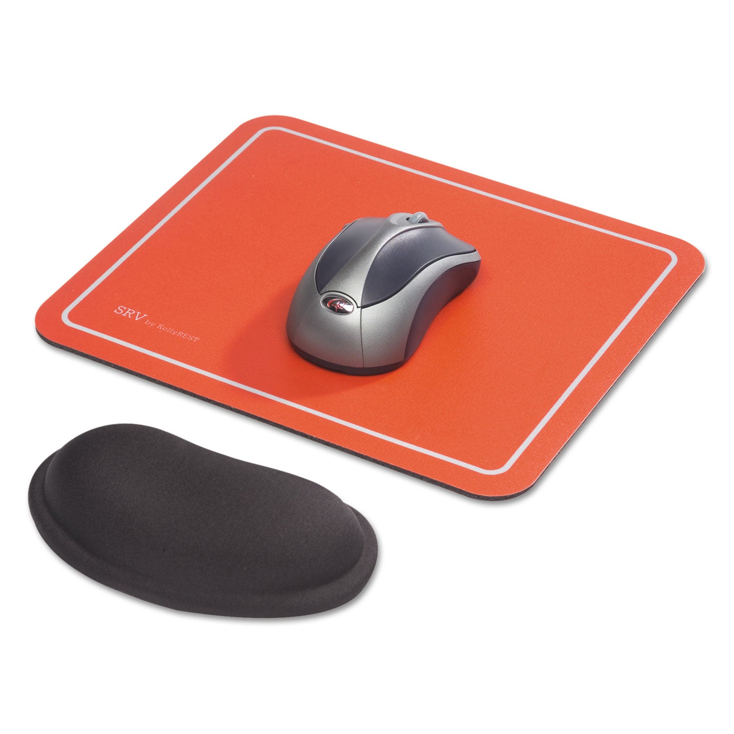 Kelly Computer Supply Optical Mouse Pad, 9 x 7.75, Red