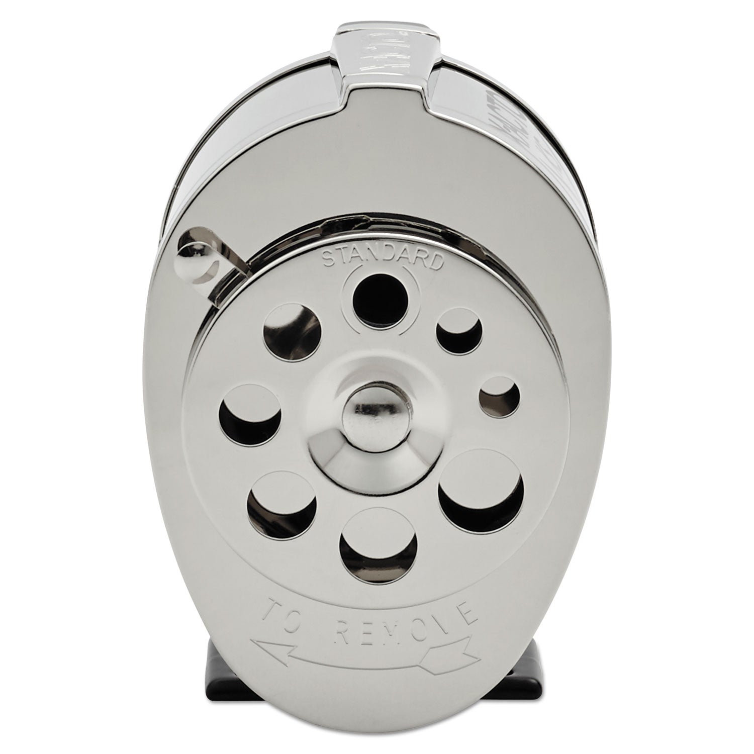 X-ACTO® Ks Manual Classroom Pencil Sharpener, Table/wall-Mount Design, Manually-Powered, 2.75 X 4.75 X 4.25, Black/nickel