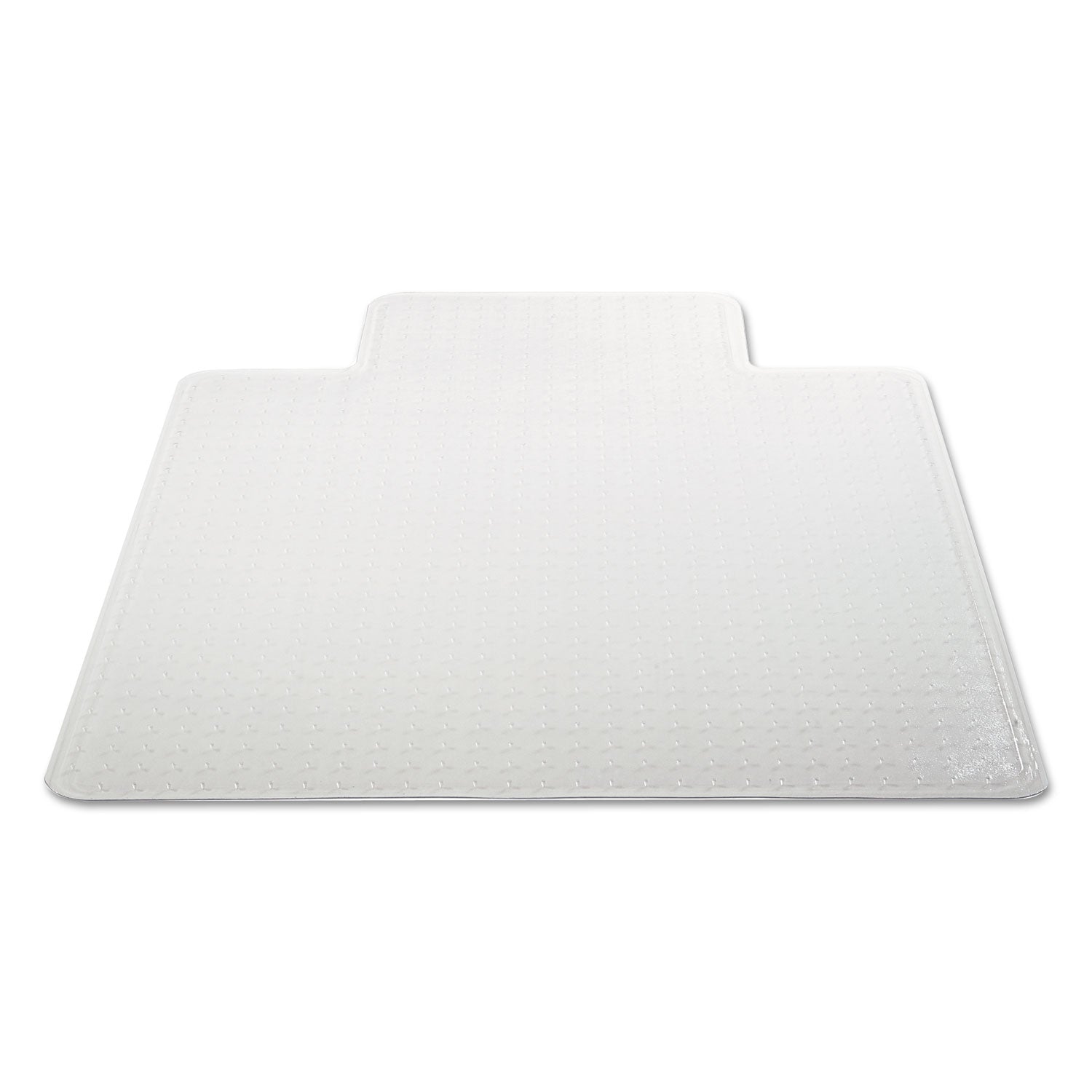 Alera® Occasional Use Studded Chair Mat For Flat Pile Carpet, 36 X 48, Lipped, Clear