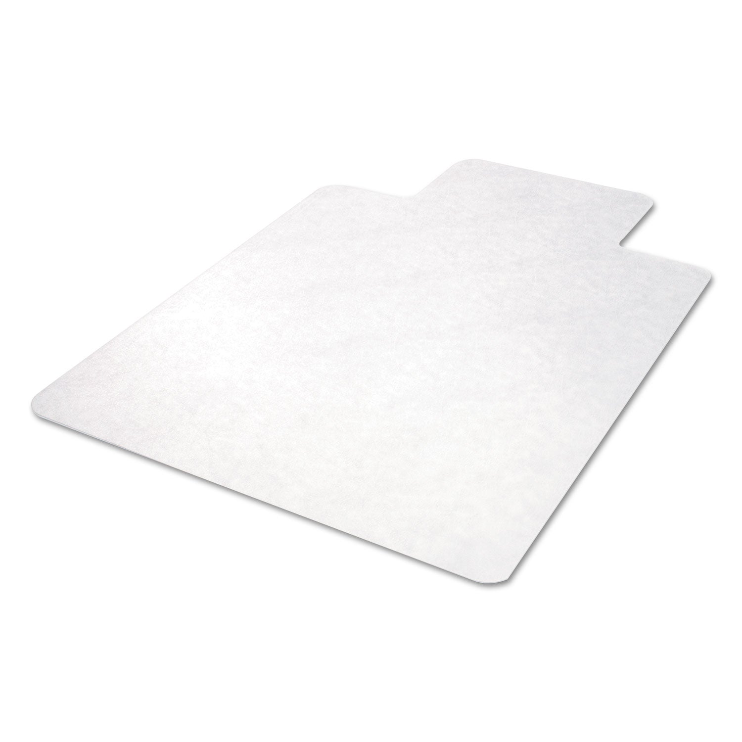 Alera® All Day Use Non-Studded Chair Mat For Hard Floors, 45 X 53, Wide Lipped, Clear