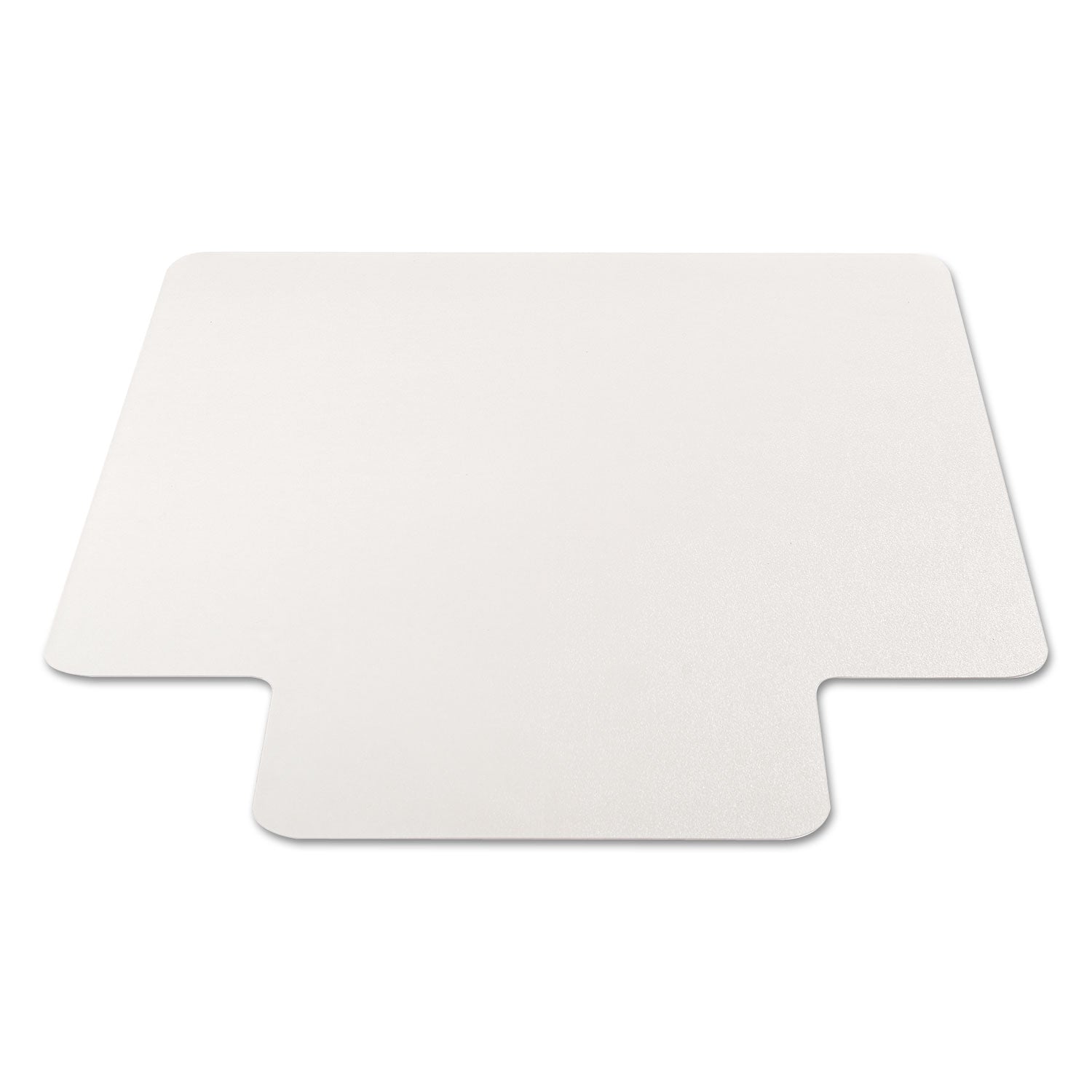 Alera® All Day Use Non-Studded Chair Mat For Hard Floors, 45 X 53, Wide Lipped, Clear