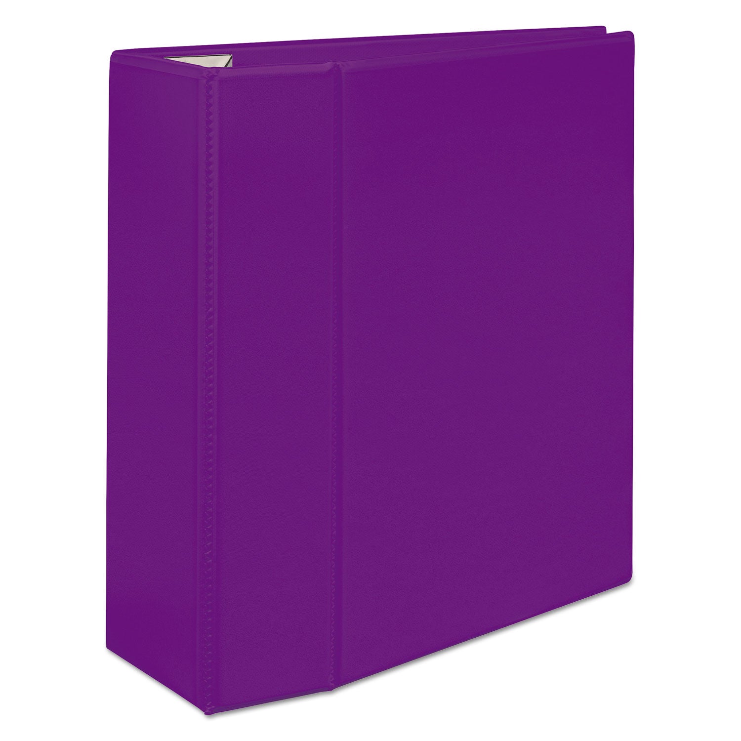 Avery® Heavy-Duty View Binder With Durahinge And Locking One Touch Ezd Rings, 3 Rings, 5" Capacity, 11 X 8.5, Purple