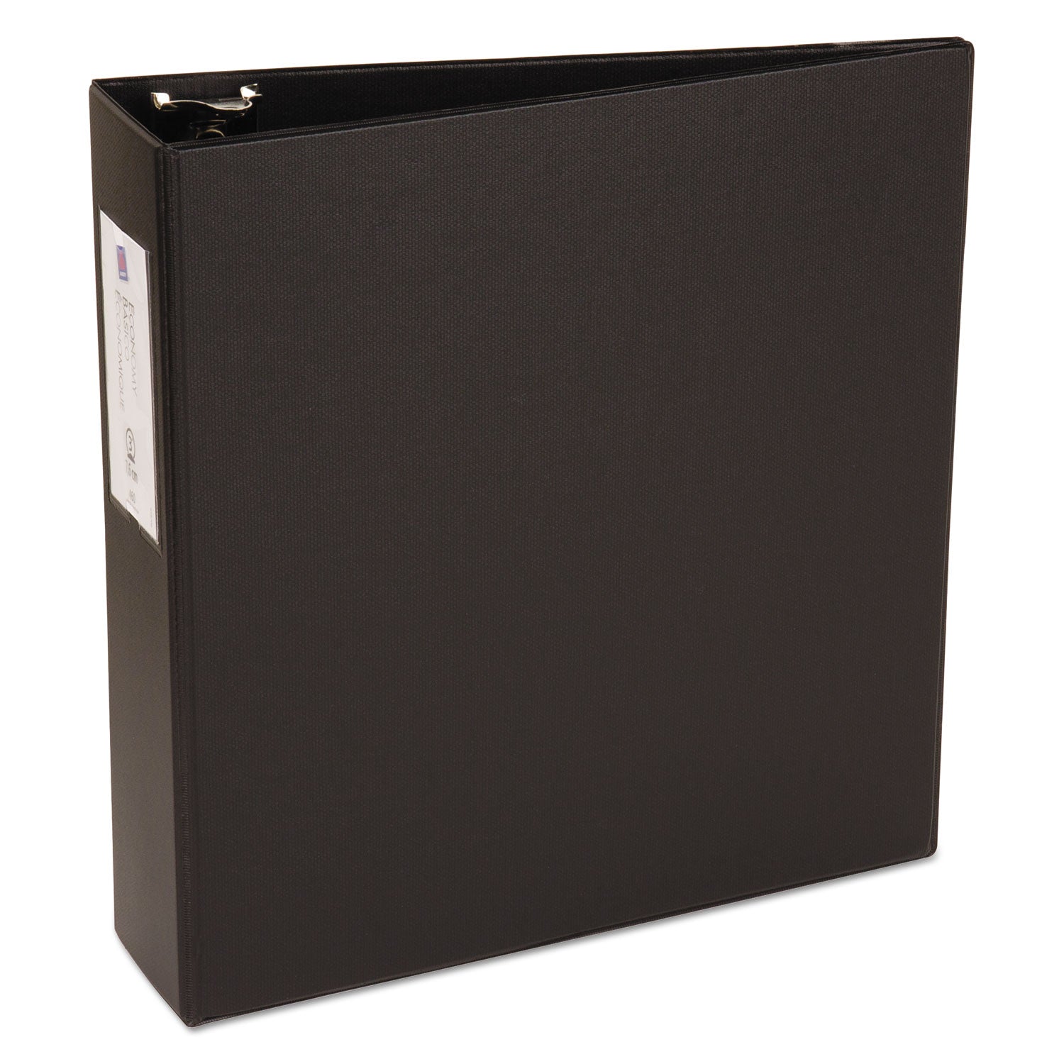 Avery® Economy Non-View Binder With Round Rings, 3 Rings, 3" Capacity, 11 X 8.5, Black, (4601)