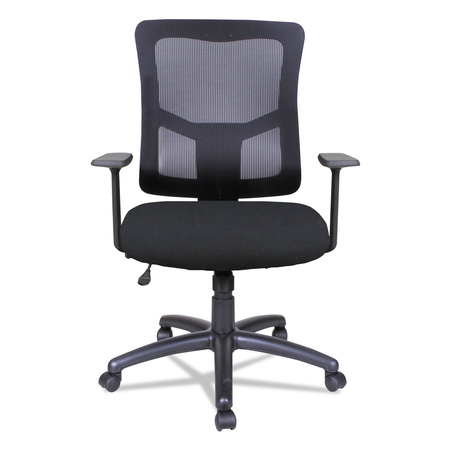Alera® Alera Elusion Ii Series Mesh Mid-Back Swivel/tilt Chair, Supports Up To 275 Lb, 18.11" To 21.77" Seat Height, Black