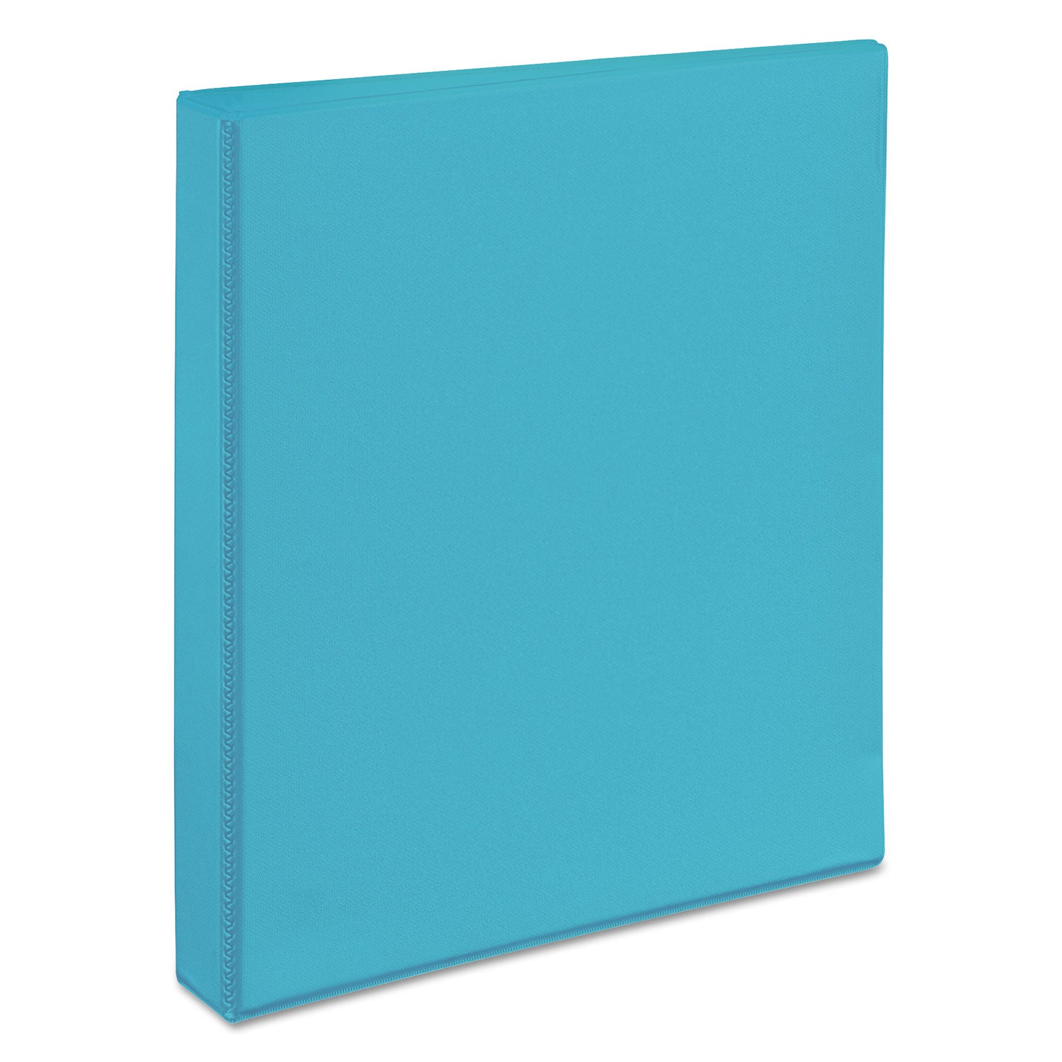 Avery® Durable View Binder With Durahinge And Slant Rings, 3 Rings, 1" Capacity, 11 X 8.5, Aqua