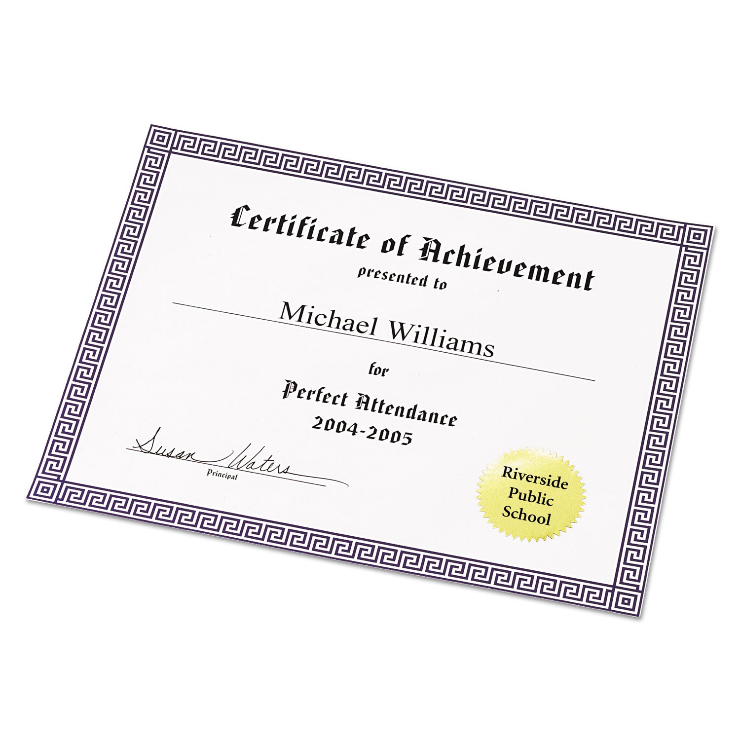 Avery® Printable Gold Foil Seals, 2" dia, Gold, 4/Sheet, 11 Sheets/Pack, (5868)