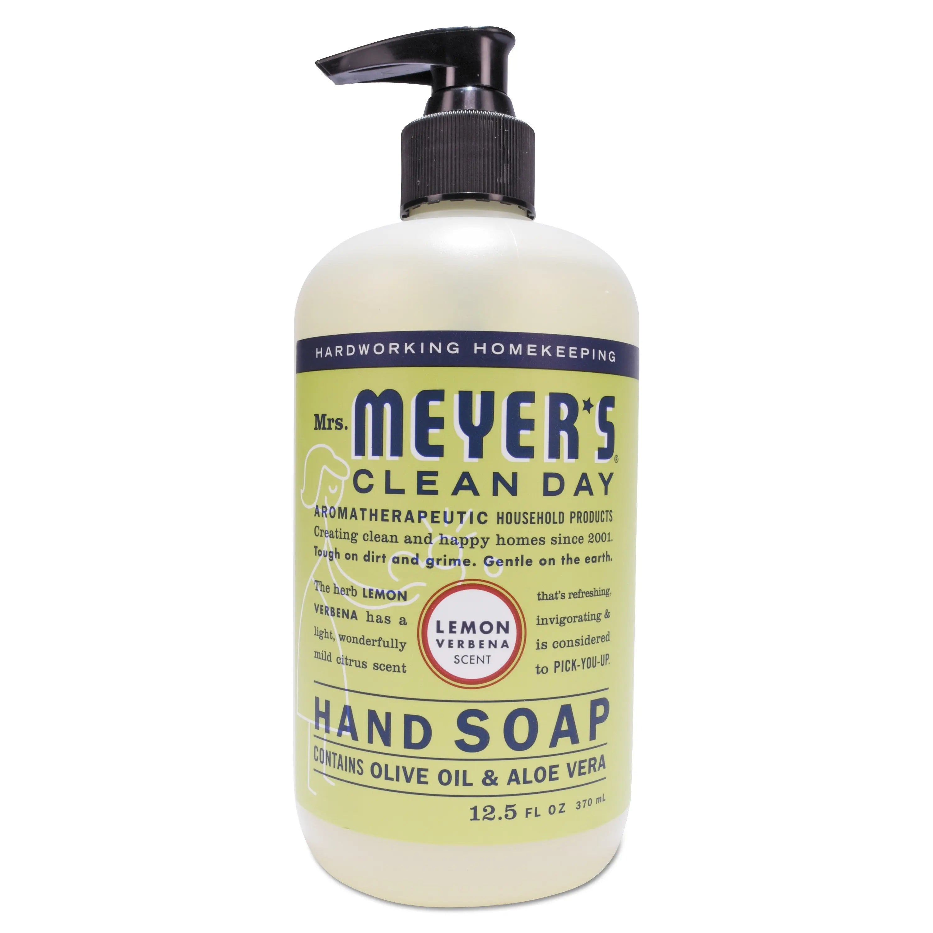 Clean Day Liquid Hand Soap, Lemon Scent, 12.5 oz, 6/Carton Mrs. Meyer's® Flipcost