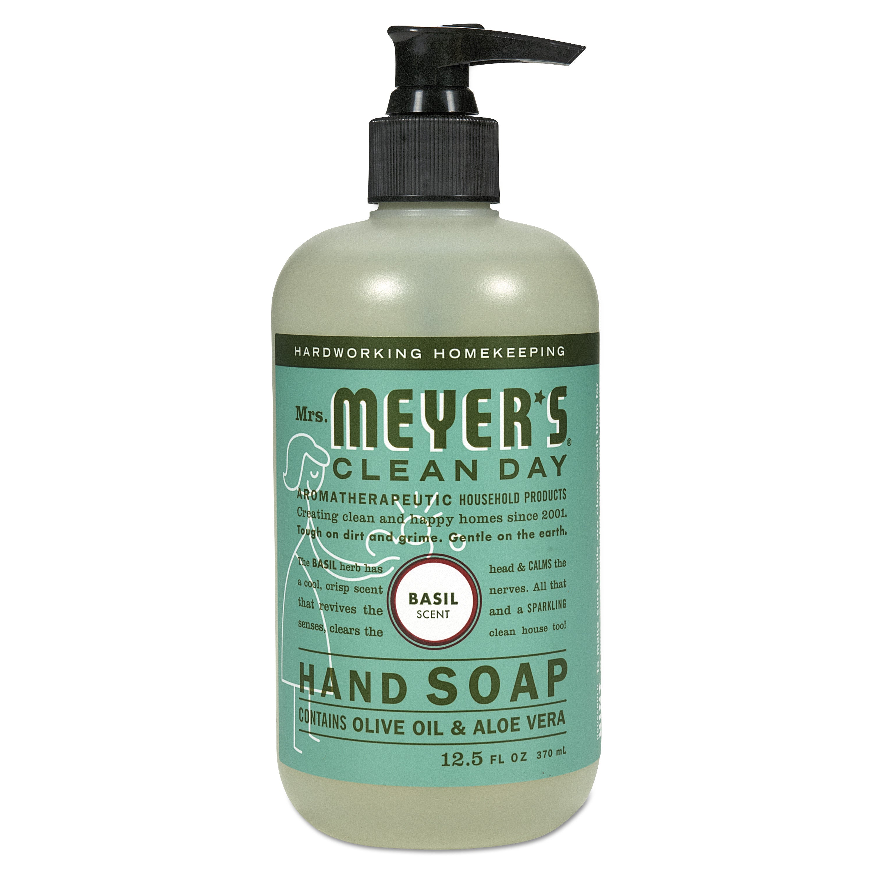 Clean Day Liquid Hand Soap, Basil, 12.5 oz