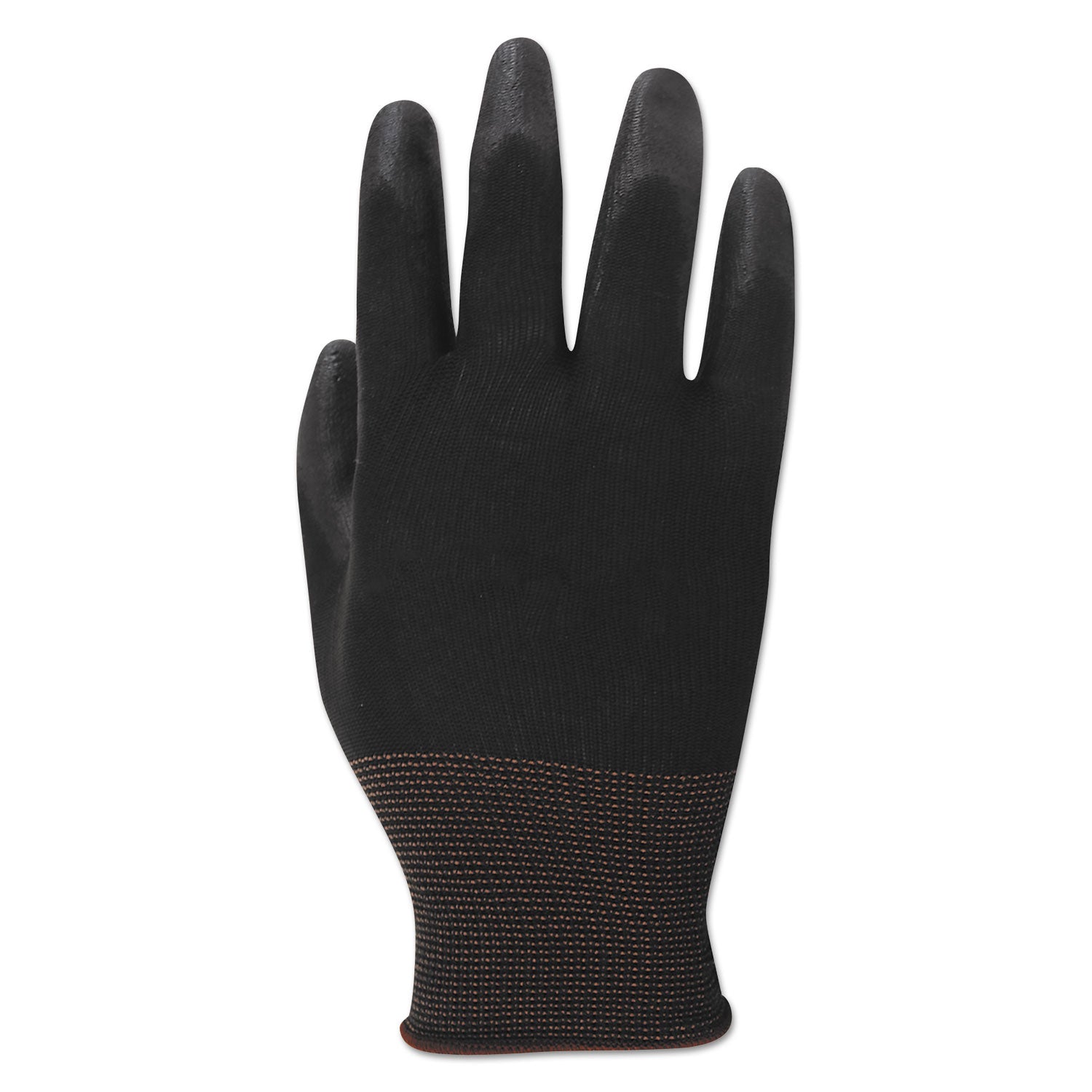 Boardwalk® Palm Coated Cut-Resistant HPPE Glove, Salt and Pepper/Black, Size 8 (Medium), Dozen