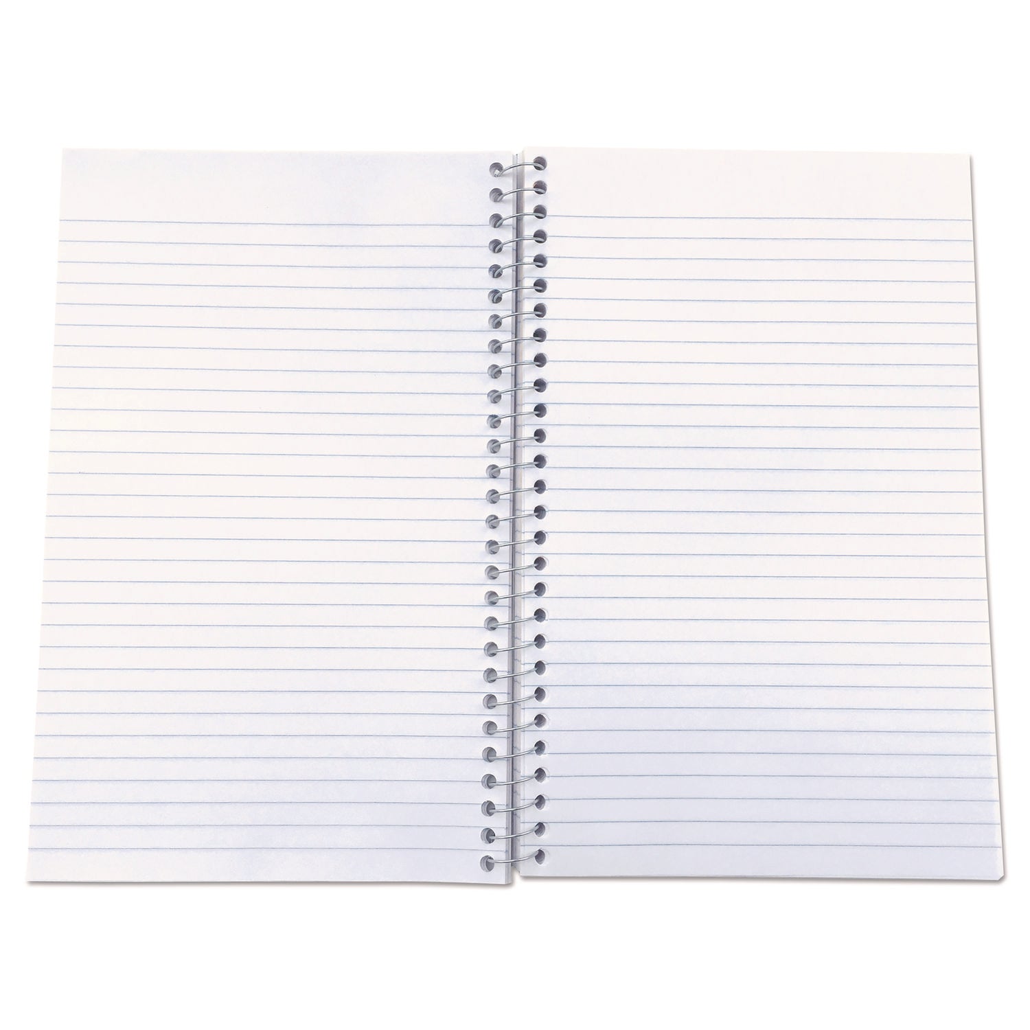 Universal® Wirebound Notebook, 3-Subject, Medium/College Rule, Black Cover, (120) 9.5 x 6 Sheets