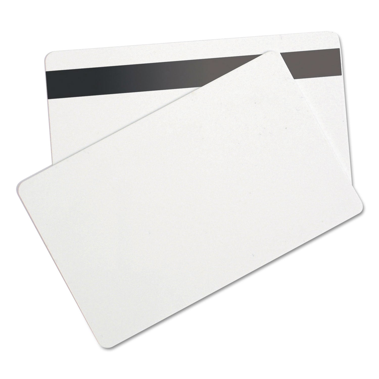 SICURIX® Sicurix Blank Id Card With Magnetic Strip, 2 1/8 X 3 3/8, White, 100/pack