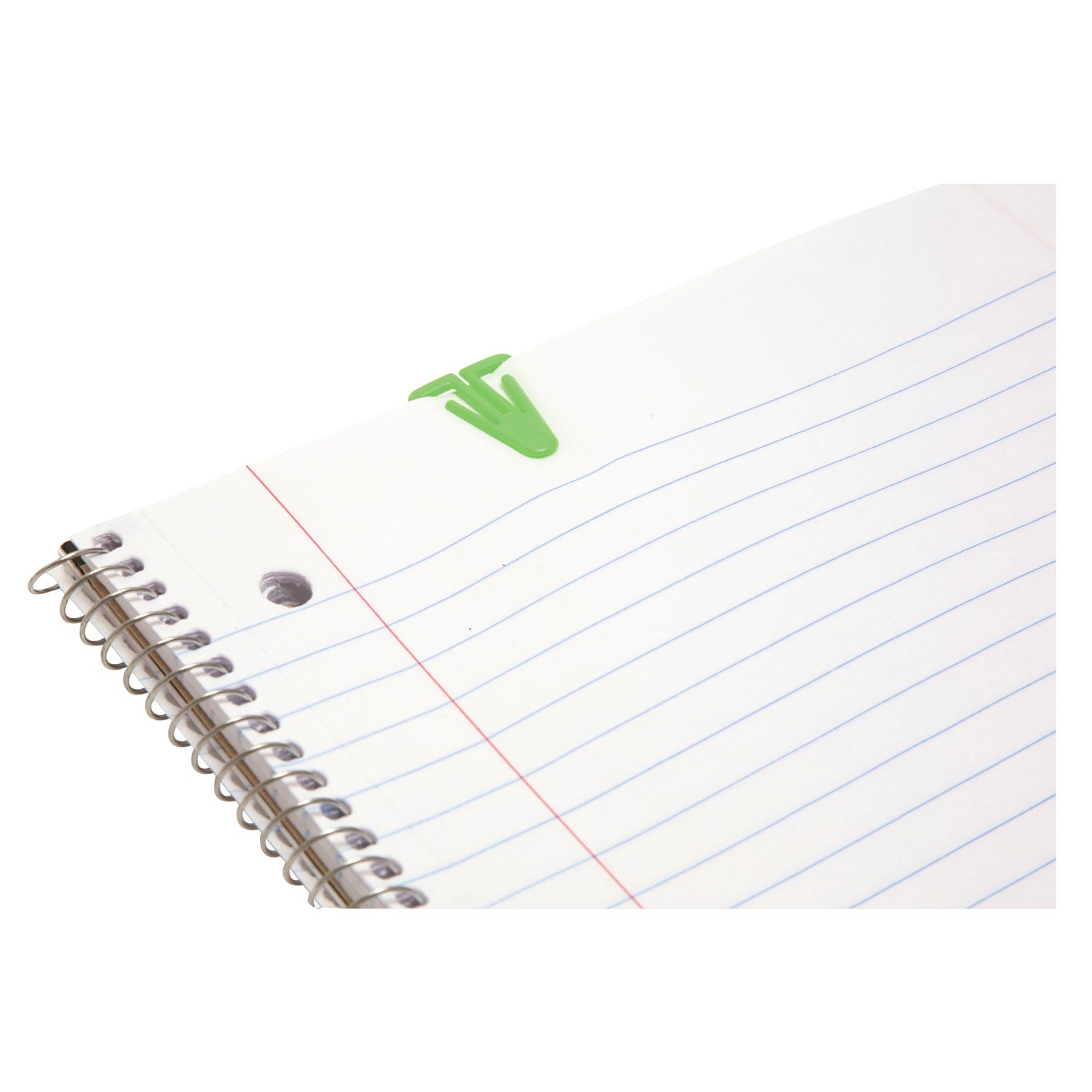 Baumgartens® Plastiklips Paper Clips, Medium, Smooth, Assorted Colors, 500/Box