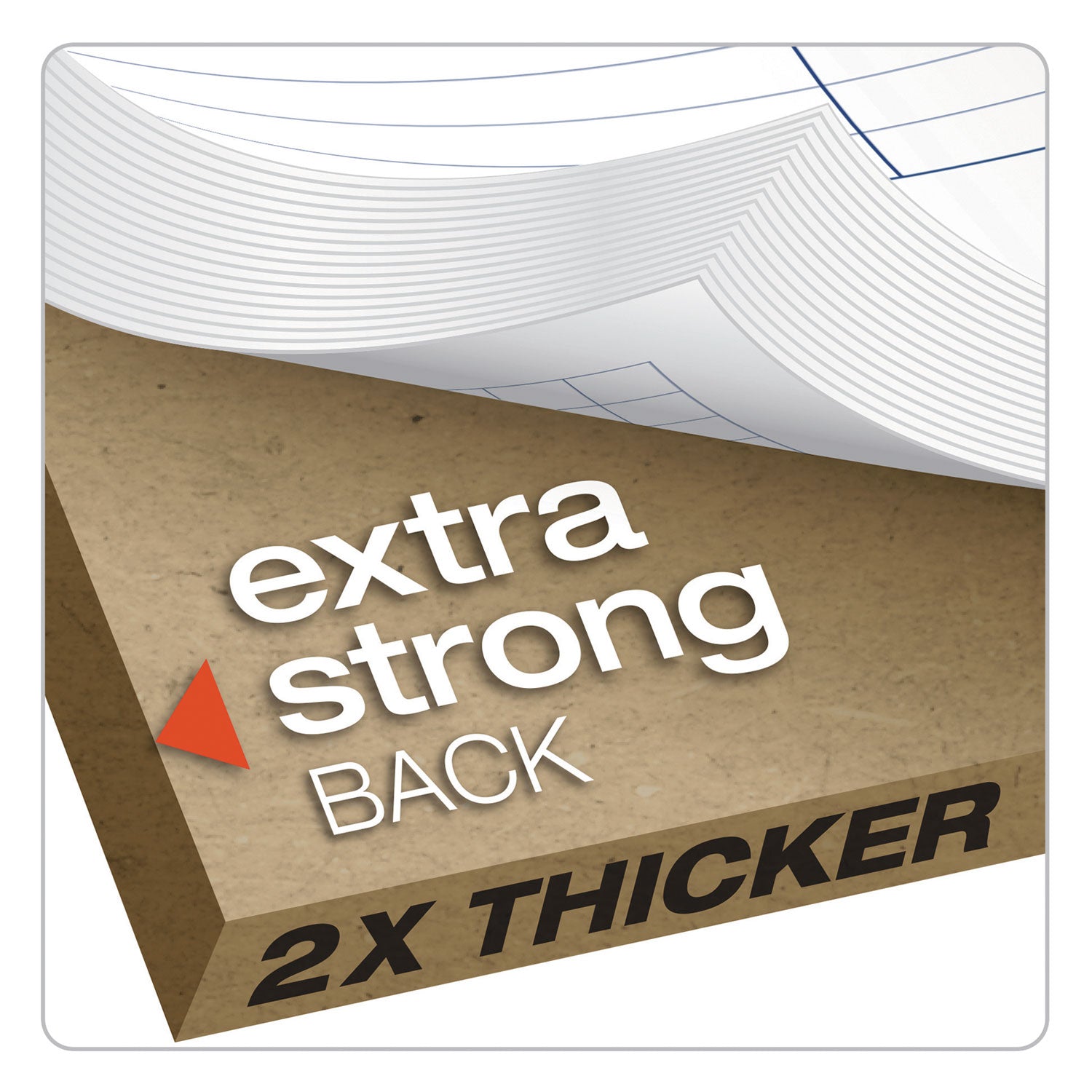 TOPS™ Docket Gold Planning Pads, Project-Management Format, Quadrille Rule (4 Sq/in), 40 White 8.5 X 11.75 Sheets, 4/pack