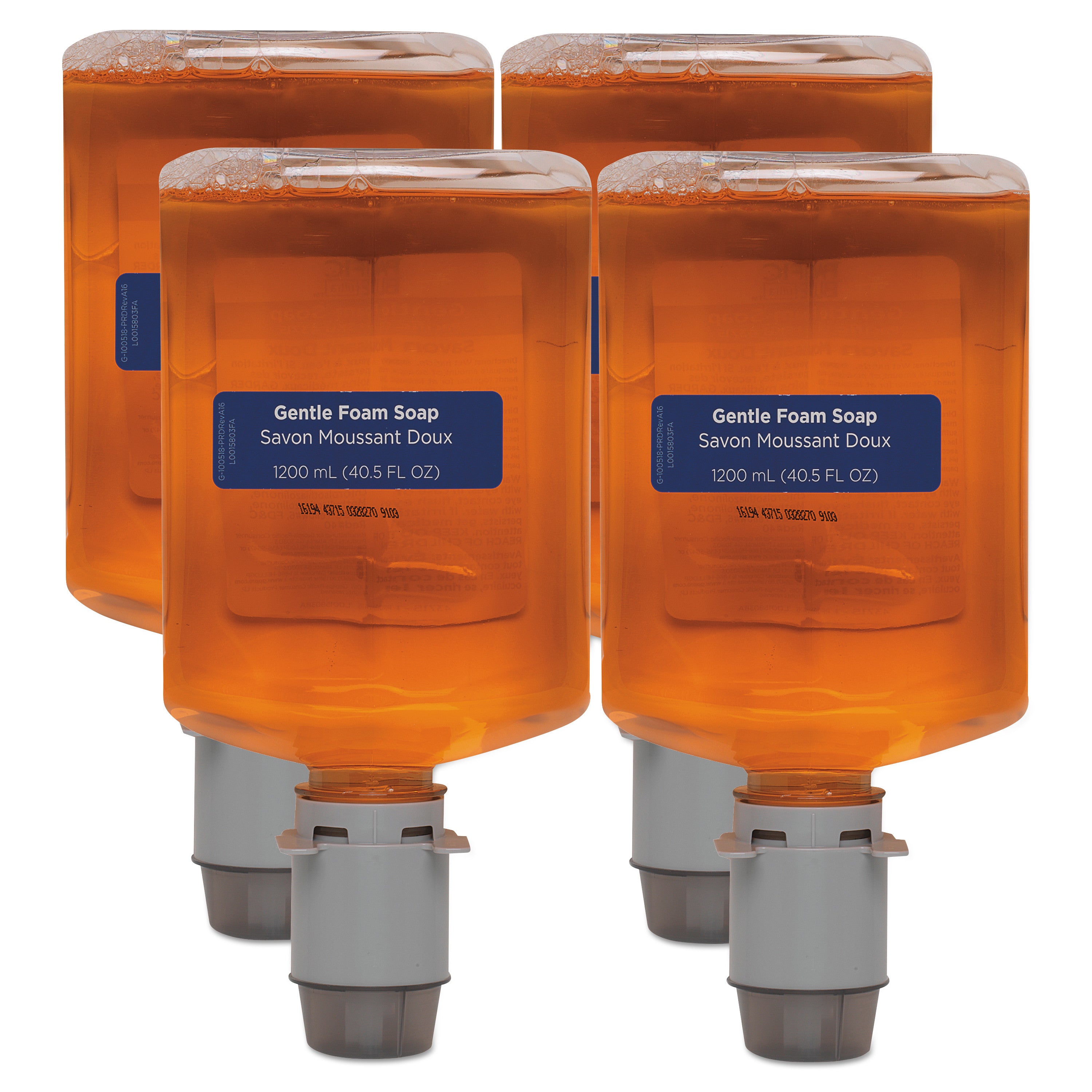 Georgia Pacific® Professional Pacific Blue Ultra Foam Soap Manual Dispenser Refill, Pacific Citrus Scent, 1,200 mL, 4/Carton