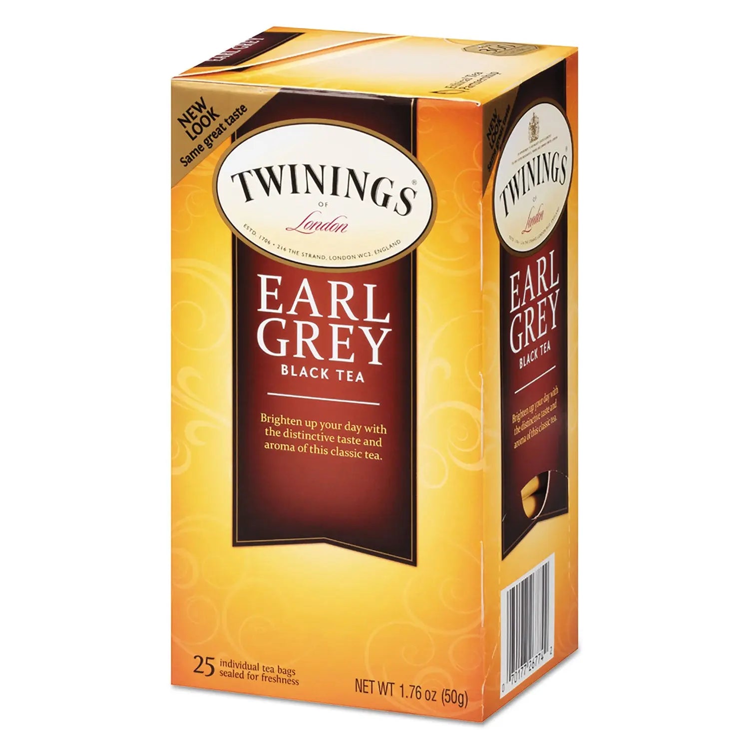 Tea Bags, Earl Grey, 1.76 oz, 25/Box TWININGS® Flipcost