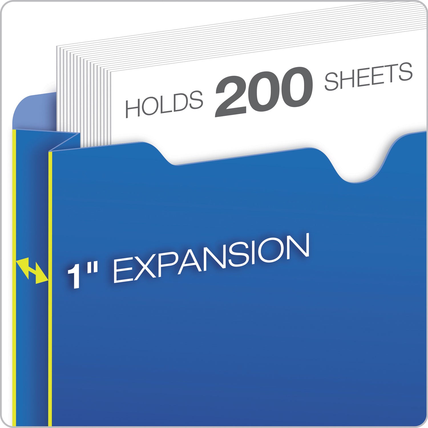 Pendaflex® Poly File Jackets, Straight Tab, Legal Size, Assorted Colors, 5/pack