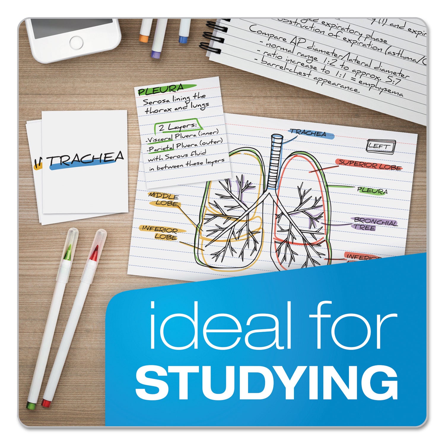 Oxford™ Ruled Mini Index Cards, 3 X 2.5, White, 200/pack