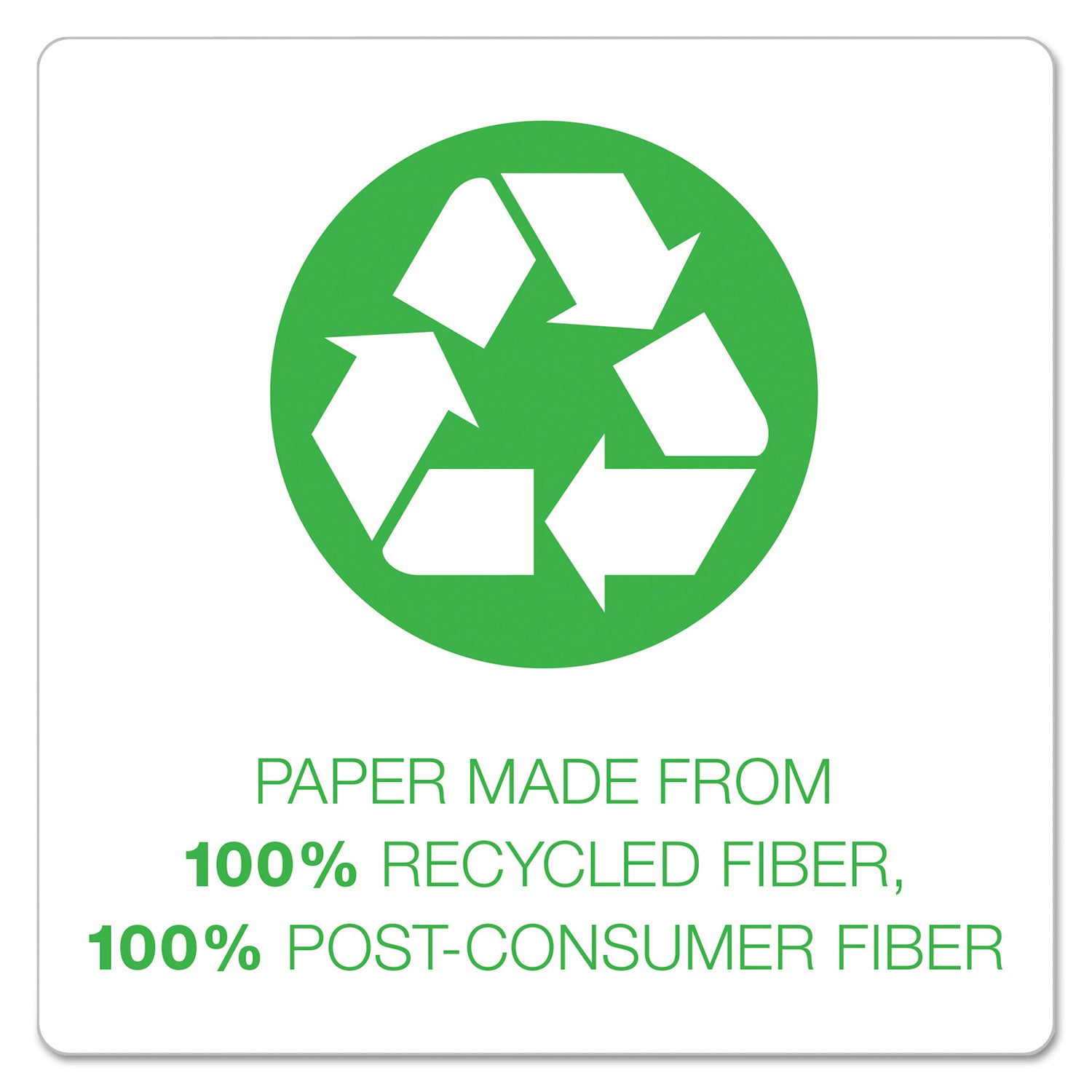 Oxford™ Earthwise By Oxford Recycled Paper Twin-Pocket Portfolio, 100-Sheet Capacity, 11 X 8.5, Assorted Colors, 25/box