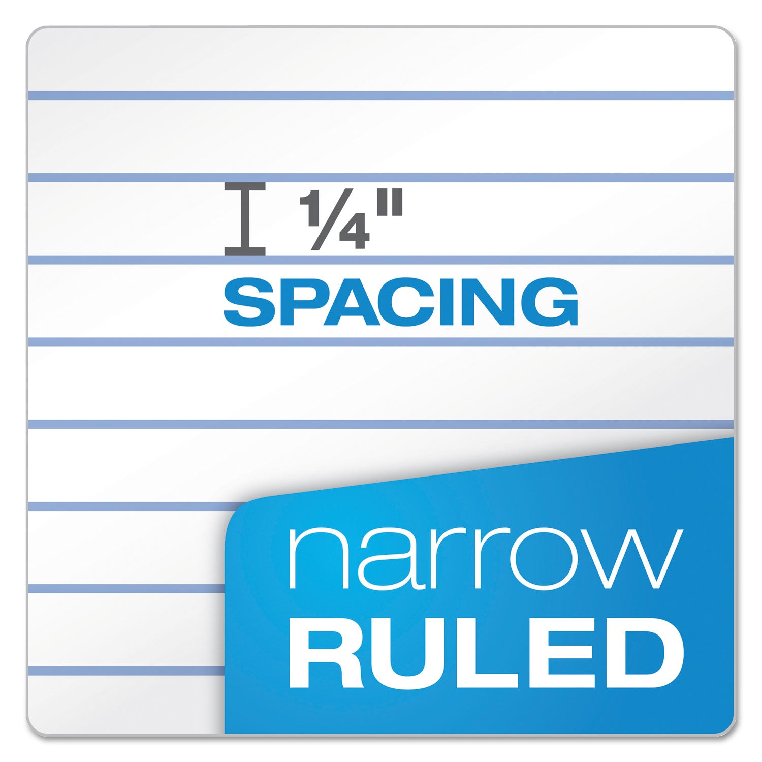 TOPS™ Second Nature Single Subject Wirebound Notebooks, Narrow Rule, Green Cover, (80) 8 x 5 Sheets