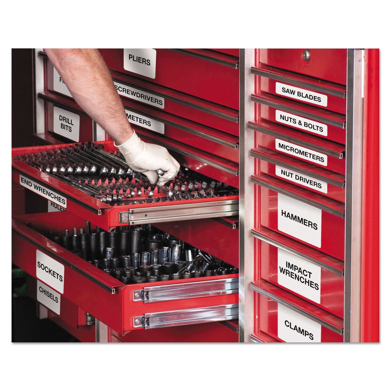 Avery® Durable Permanent Id Labels With Trueblock Technology, Laser Printers, 1.25 X 1.75, White, 32/sheet, 50 Sheets/pack