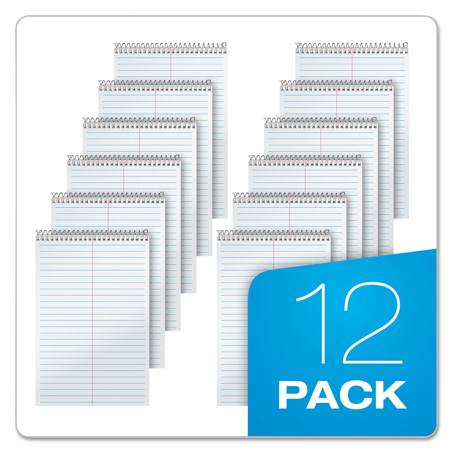 Ampad® Steno Pads, Gregg Rule, Tan Cover, 70 White 6 X 9 Sheets