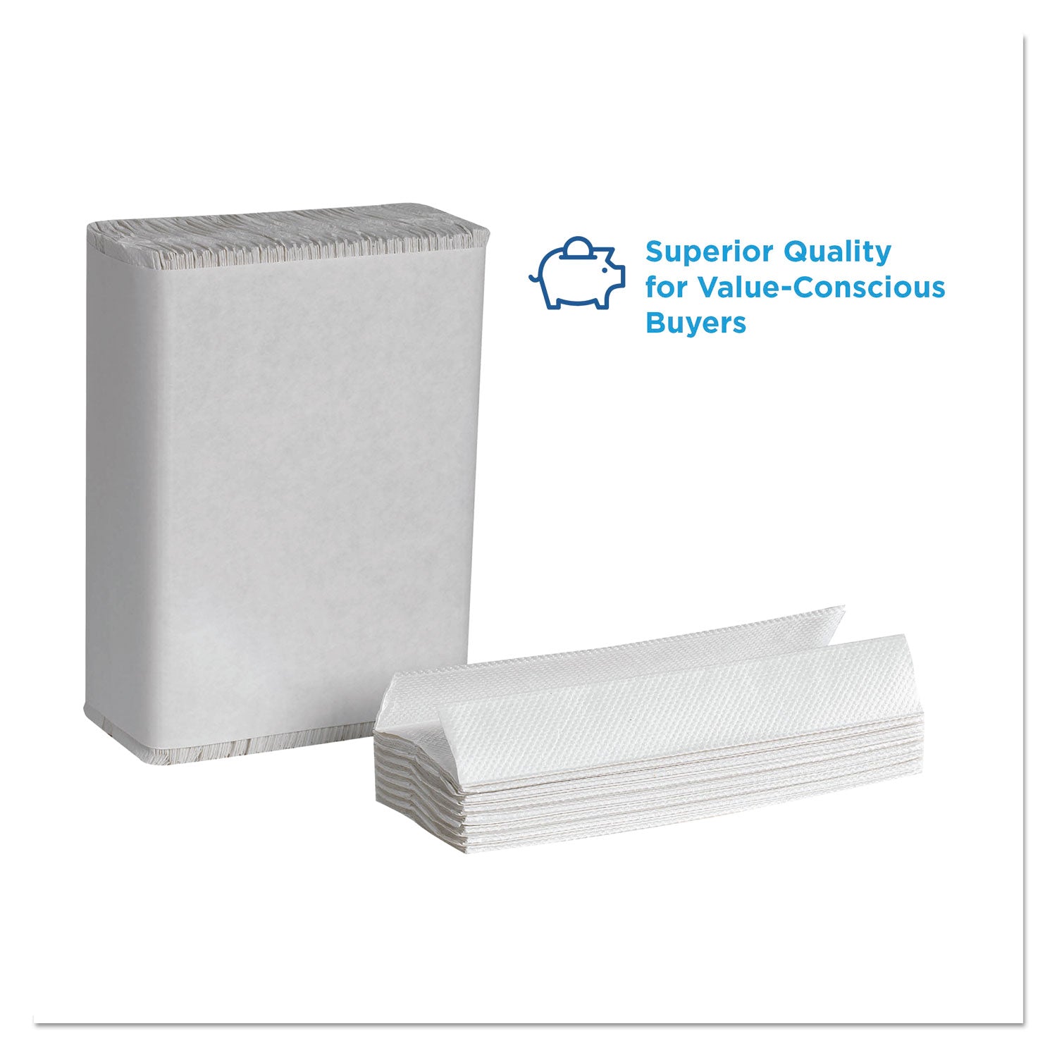 Georgia Pacific® Professional Pacific Blue Select C-Fold Paper Towel, 1-Ply, 10.1 x 10.1, White, 200/Pack, 12 Packs/Carton