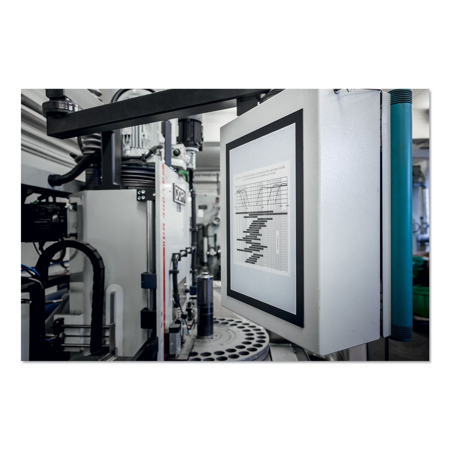 Durable® Duraframe Magnetic Sign Holder, 8.5 X 11, Black Frame, 2/pack