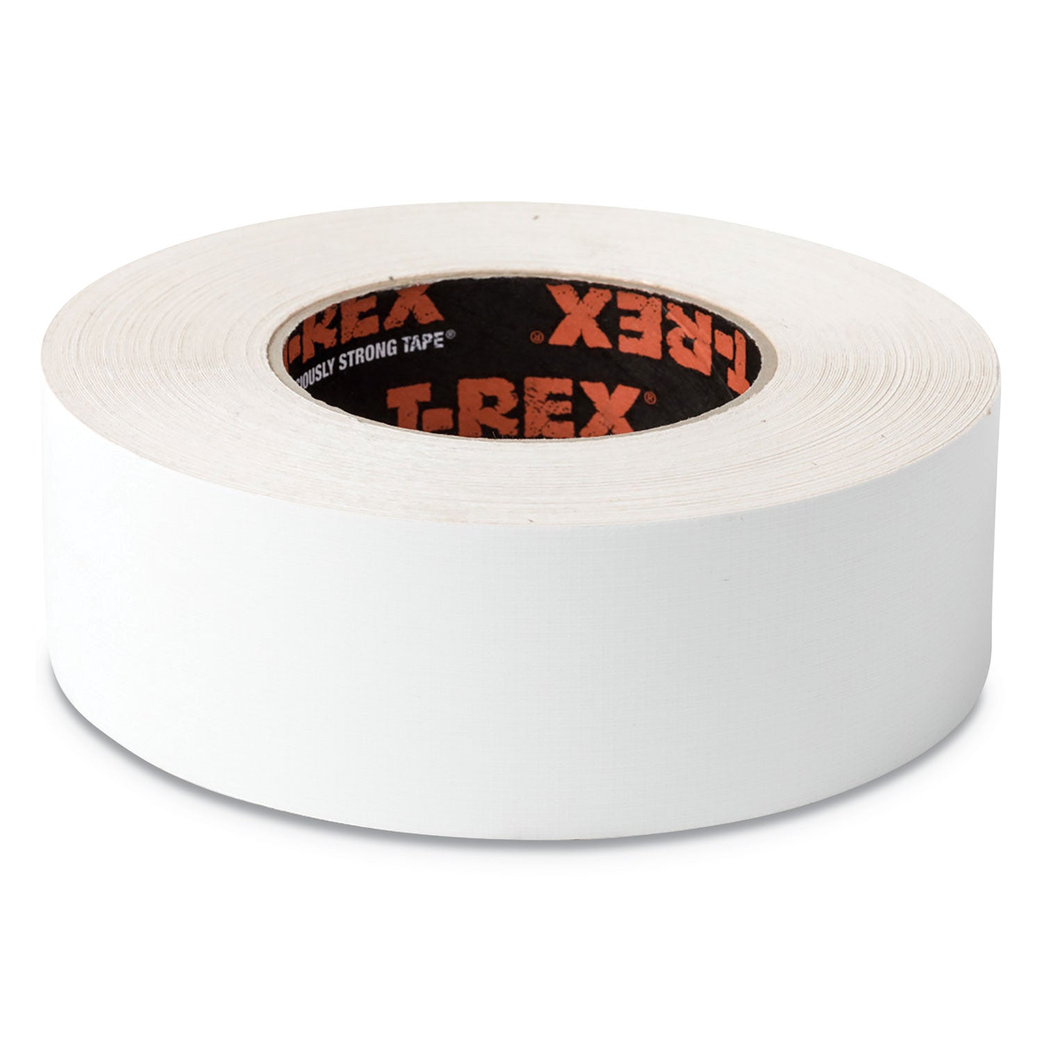 T-REX® Duct Tape, 3" Core, 1.88" X 30 Yds, White