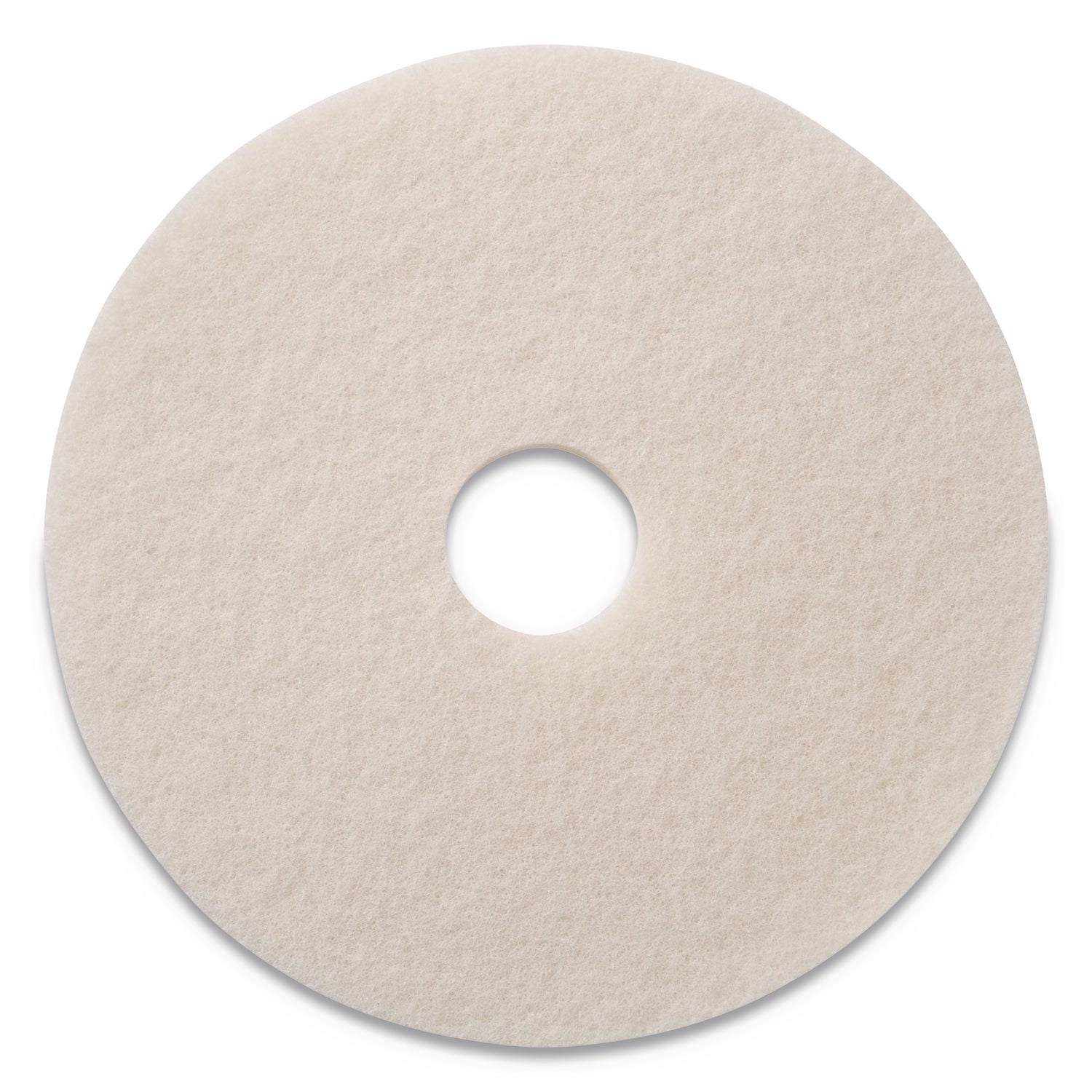 Americo® Polishing Pads, 14" Diameter, White, 5/Carton
