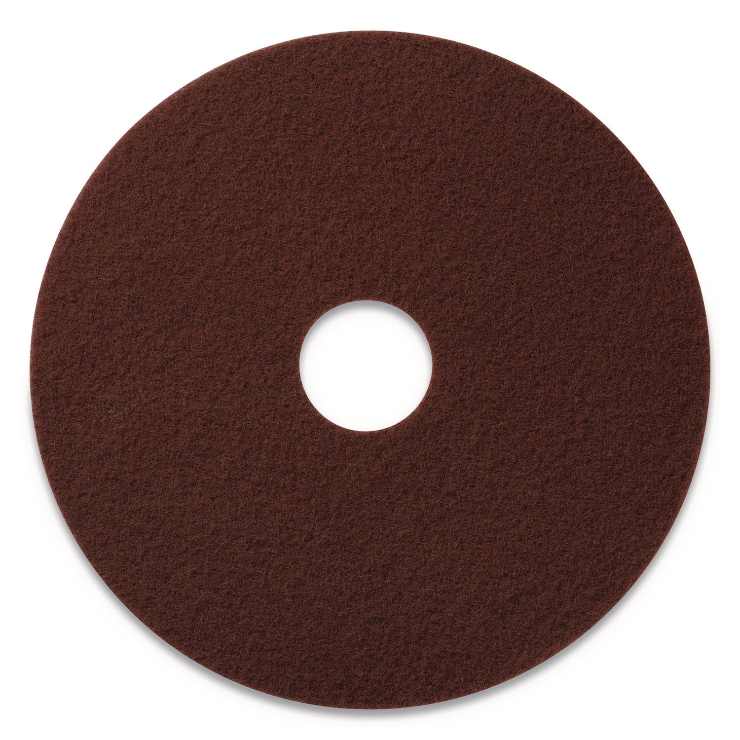 Americo® EcoPrep EPP Specialty Pads, 20" Diameter, Maroon, 10/Carton