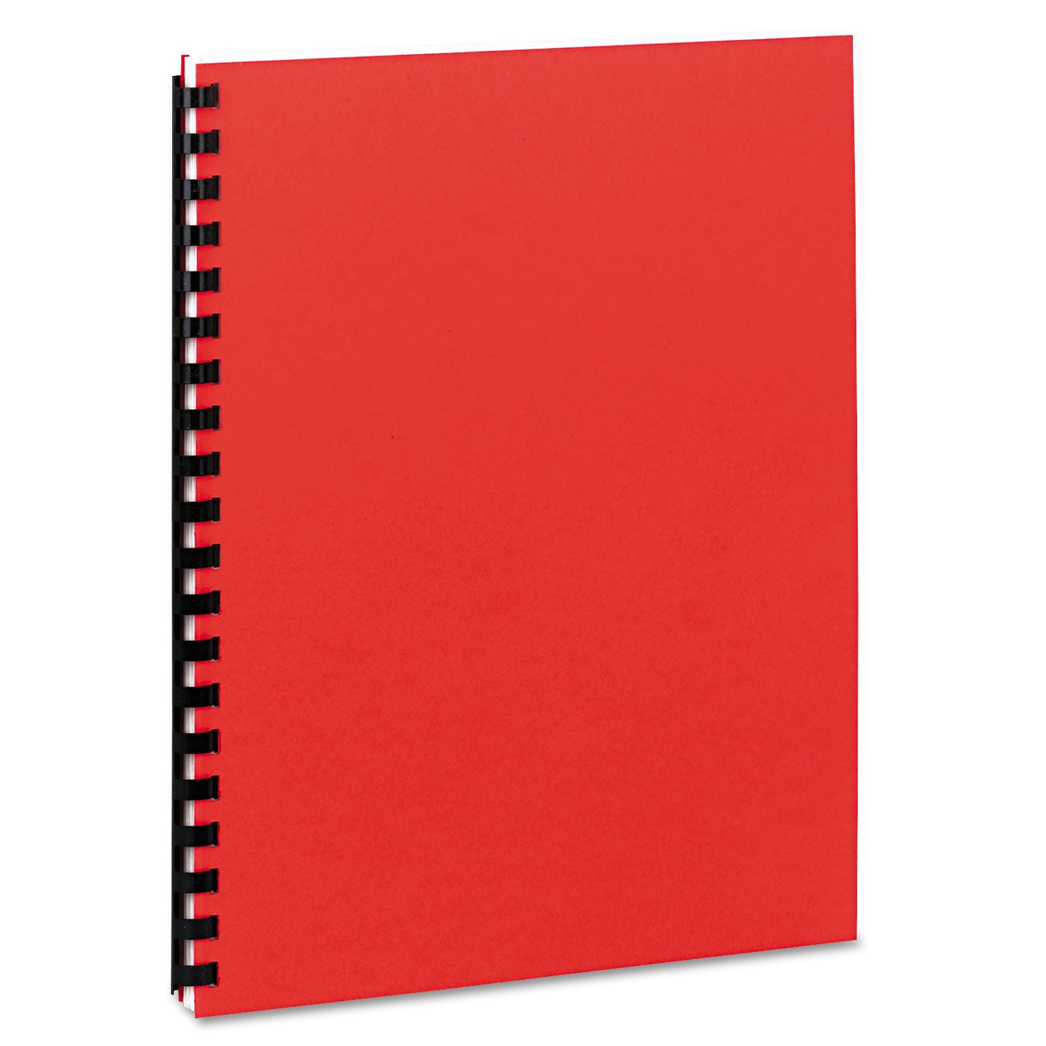 Oxford™ Eight-Pocket Organizer, Embossed Leather Grain, 11 X 8.5, Assorted Colors With White Pockets