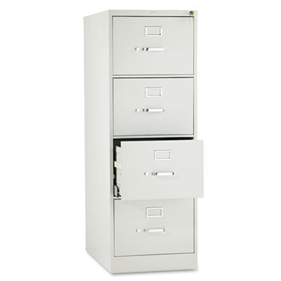 510 Series Vertical File, 4 Legal Size File Cabinet, Light Gray, 18.25" x 25" x 52" Flipcost Flipcost