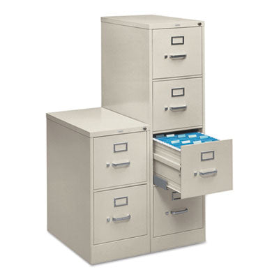 510 Series Vertical File, 4 Legal Size File Cabinet, Light Gray, 18.25" x 25" x 52" Flipcost Flipcost