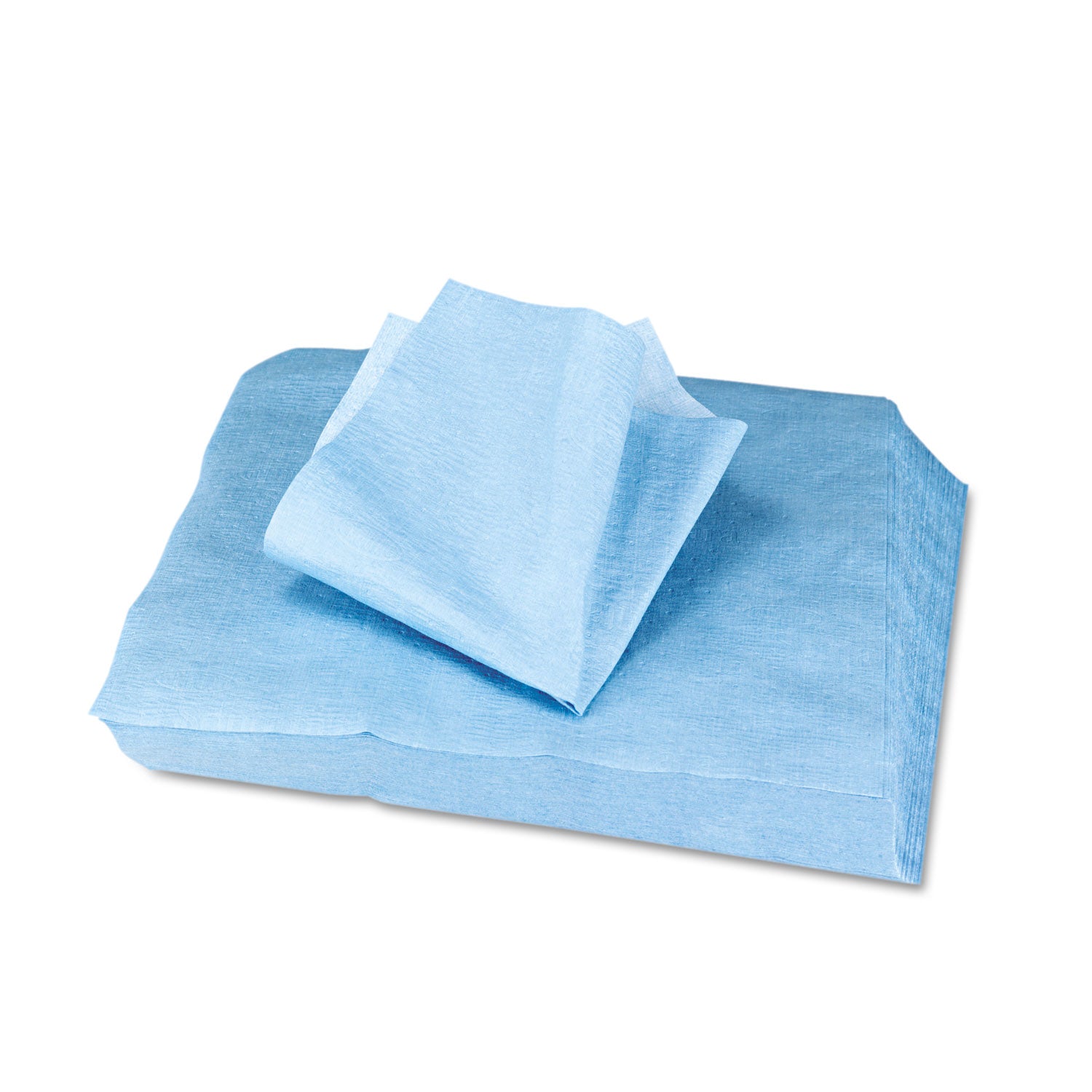 HOSPECO® Sontara Ec Engineered Cloths, 12 X 12, Blue, 100/pack, 10 Packs/carton