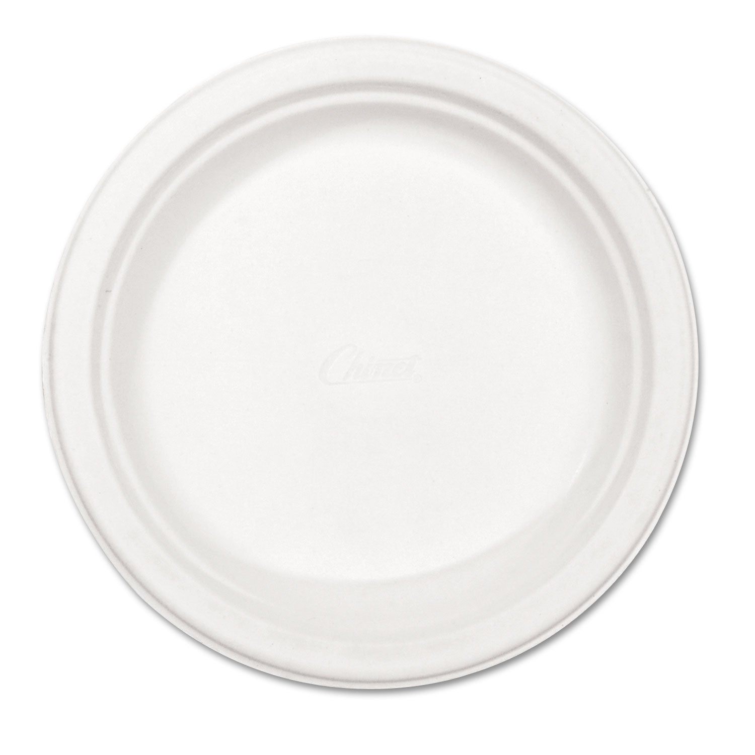 Paper Dinnerware, Plate, 8.75" dia, White, 500/Carton