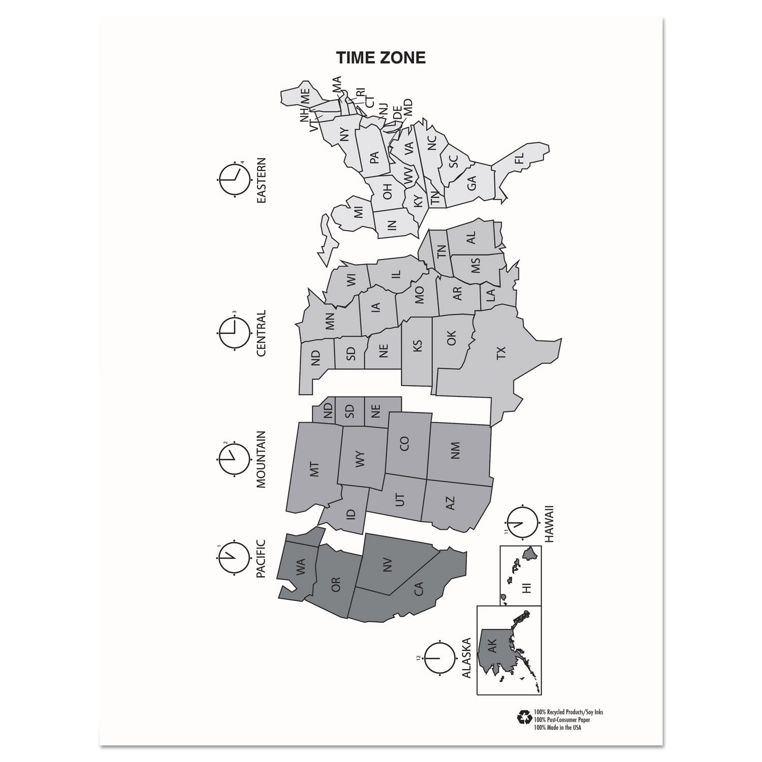 House of Doolittle™ Recycled Ruled 14-Month Planner with Leatherette Cover, 10 x 7, Black Cover, 14-Month: Dec 2024 to Jan 2026