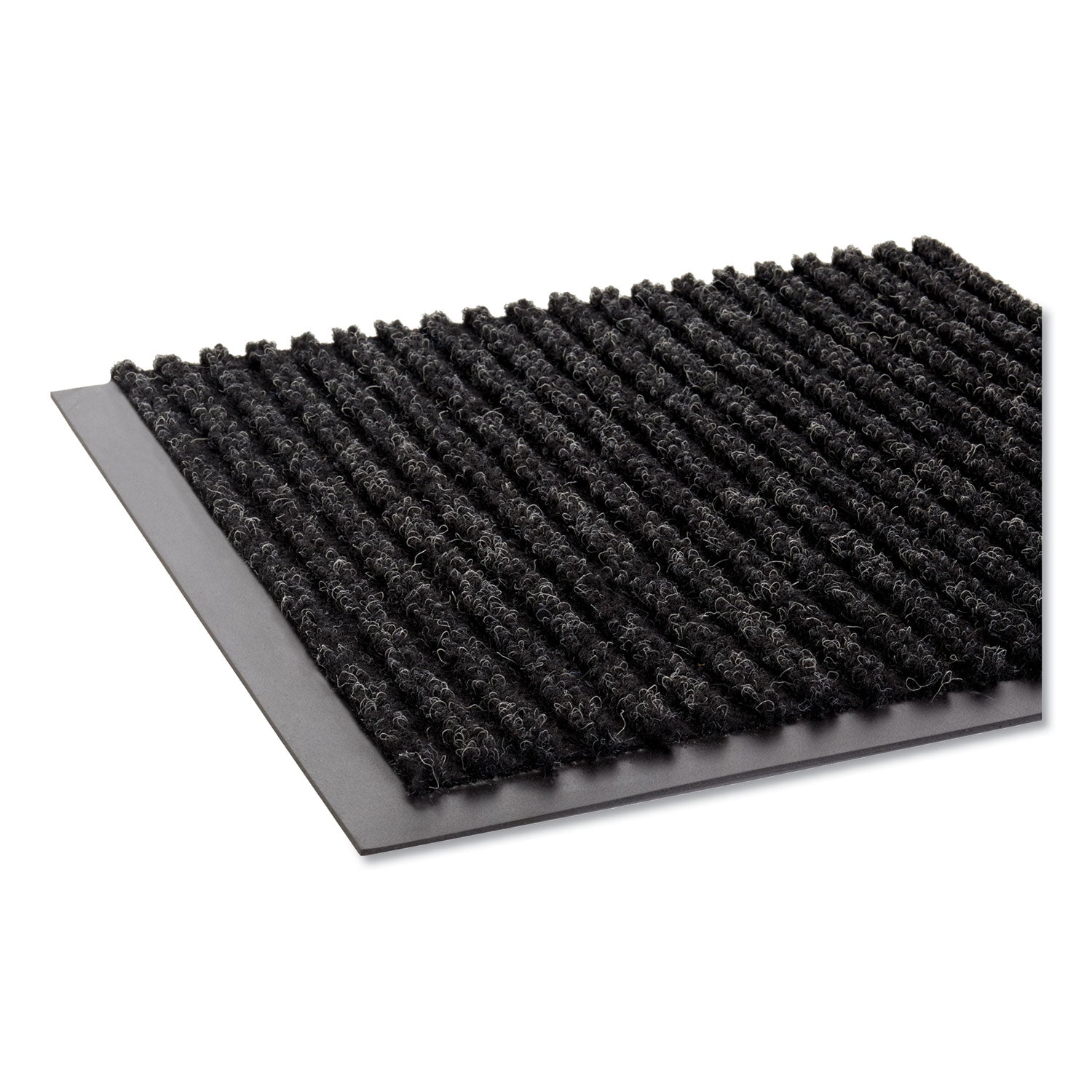 Crown Needle-Rib Wiper/scraper Mat, Polypropylene, 48 X 72, Charcoal