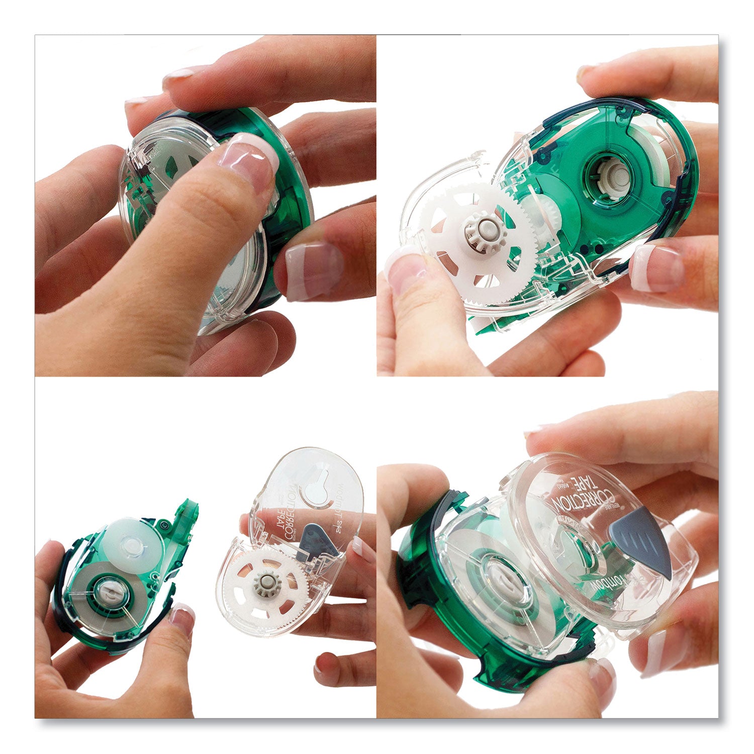 Tombow® MONO Refillable Correction Tape, Clear Applicator, 0.17" x 472"