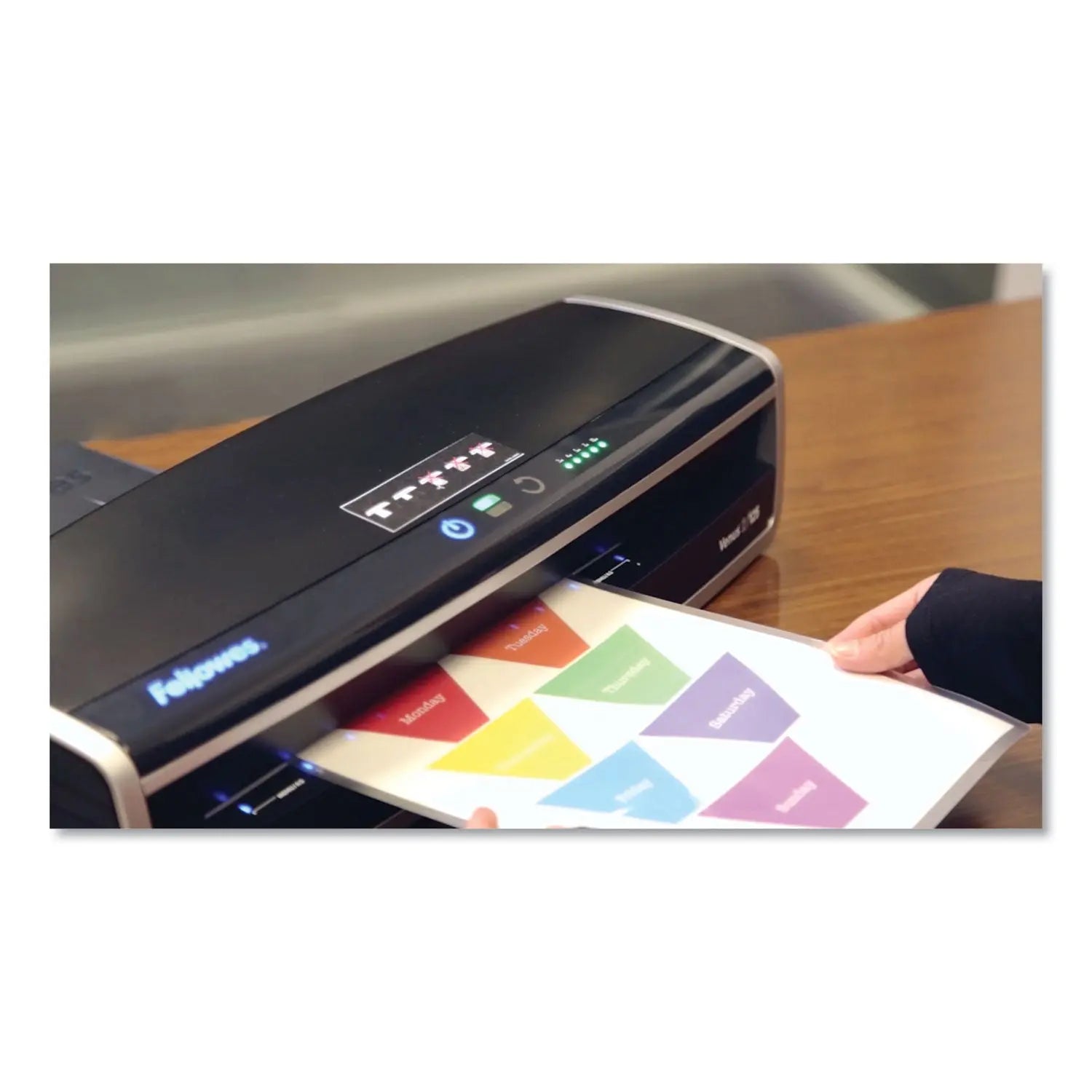 Venus 2 125 Laminator, Six Rollers, 12" Max Document Width, 10 mil Max Document Thickness Fellowes® Flipcost