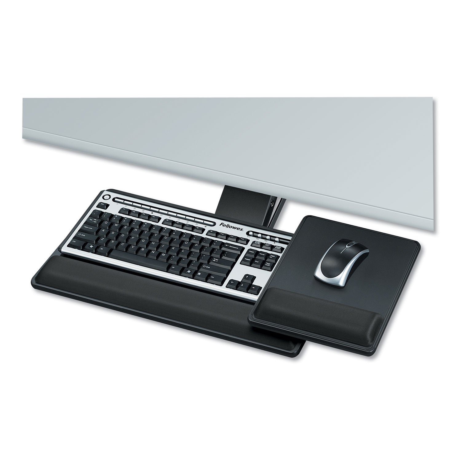 Fellowes® Designer Suites Premium Keyboard Tray, 19w X 10.63d, Black