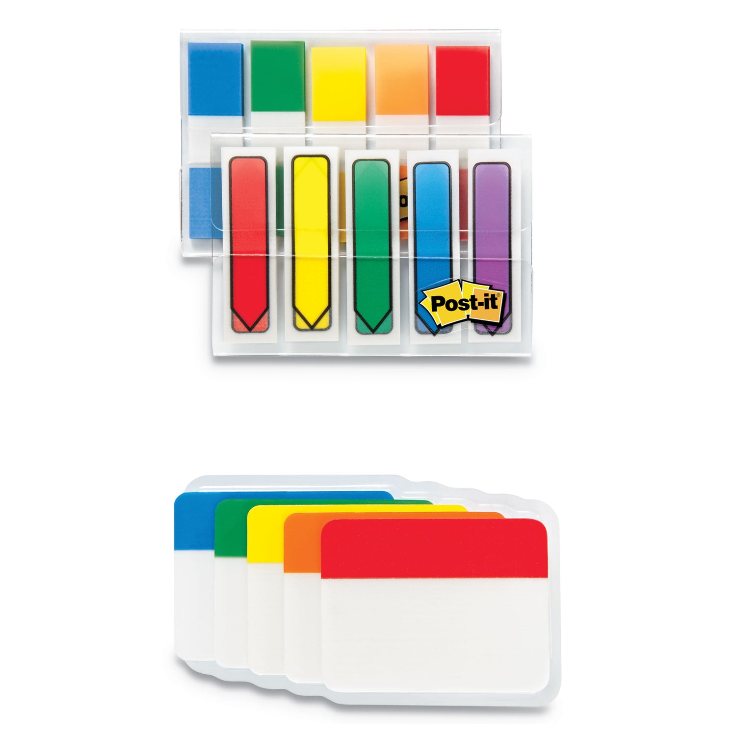 Post-it® Flags And Tabs Combo Pack, Assorted Primary Colors, 230/pack