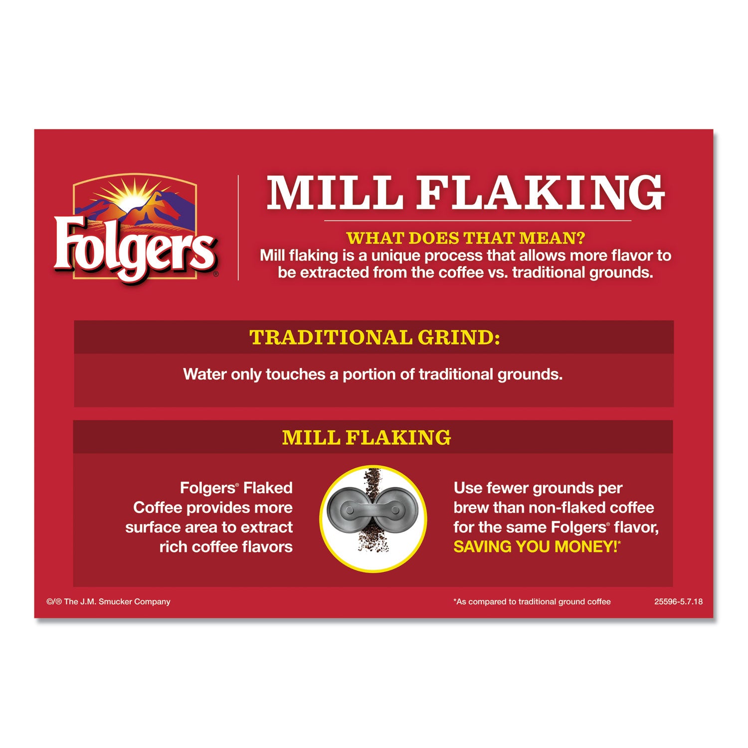 Folgers® Coffee Filter Packs, Regular, 1.05 Oz Filter Pack, 40/carton