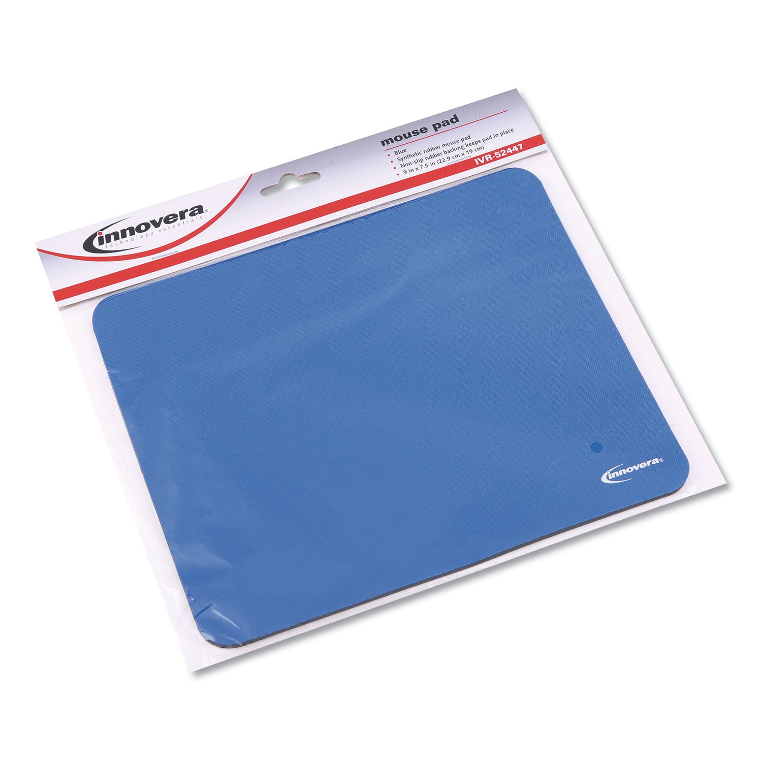 Innovera® Mouse Pad, 9 x 7.5, Blue