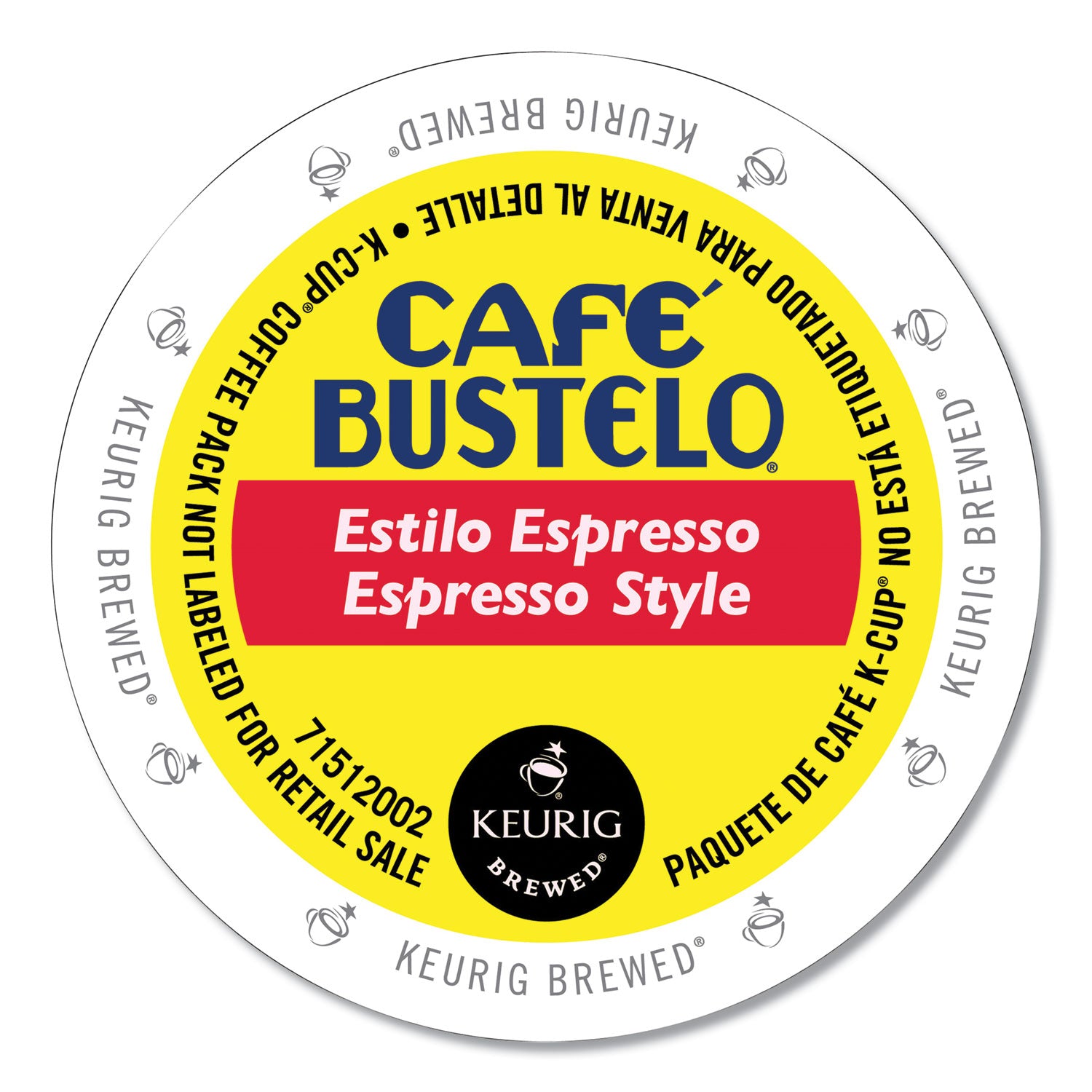 Café Bustelo Espresso Style K-Cups, 24/box