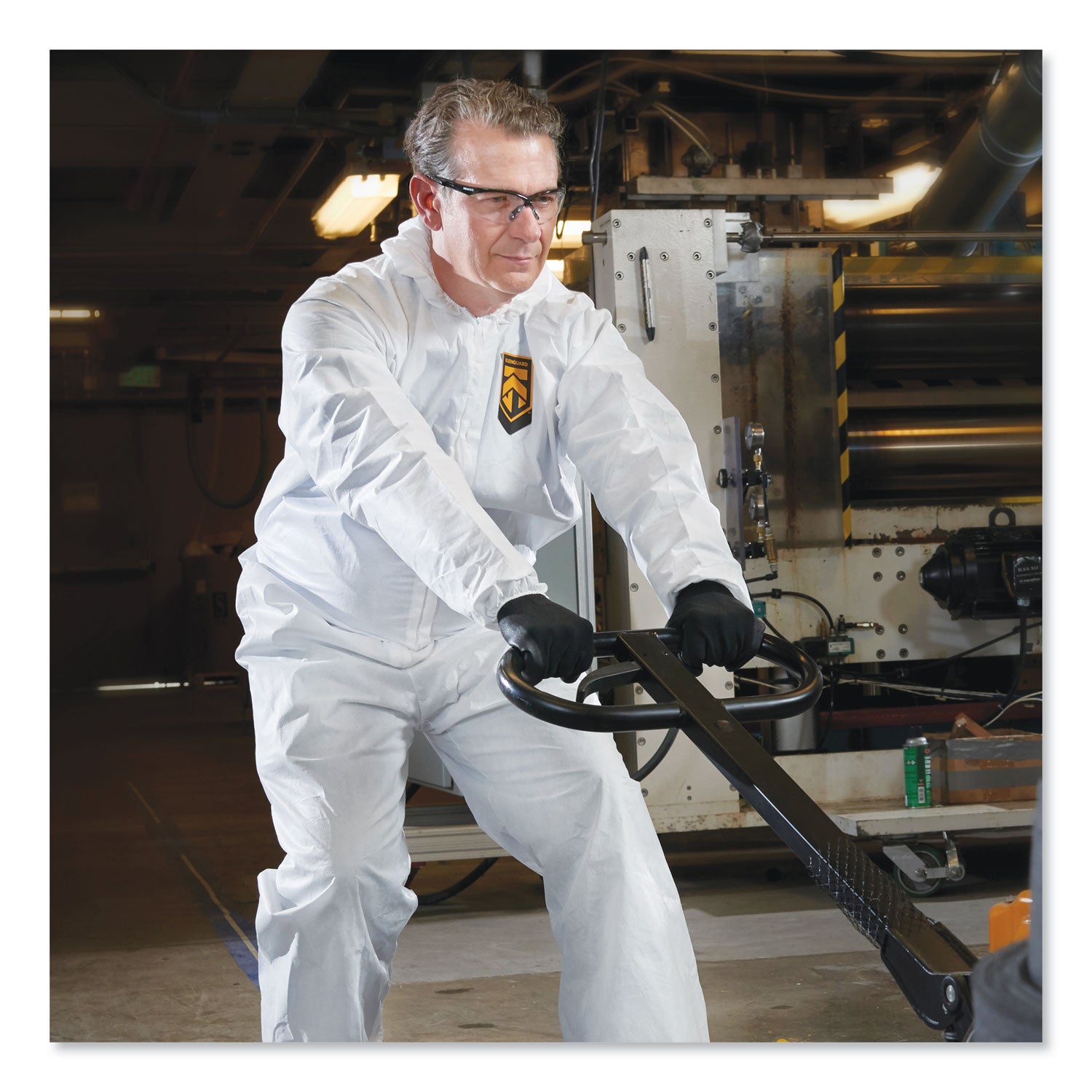 KleenGuard™ A20 Breathable Particle Protection Coveralls, Zip Closure, 3X-Large, White